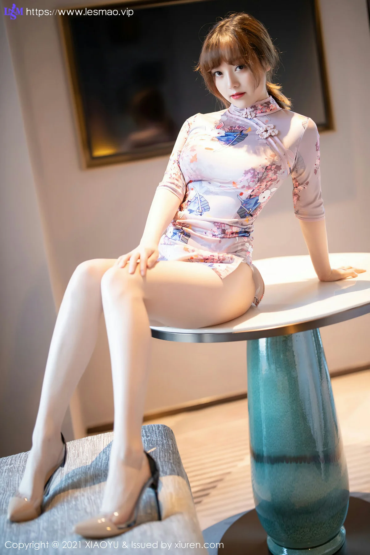 XIAOYU  语画界 Vol.448 微胖美眉韵味旗袍 豆瓣酱 - 15