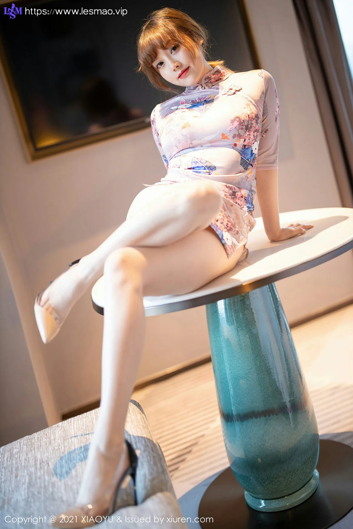 XIAOYU  语画界 Vol.448 微胖美眉韵味旗袍 豆瓣酱 - 16