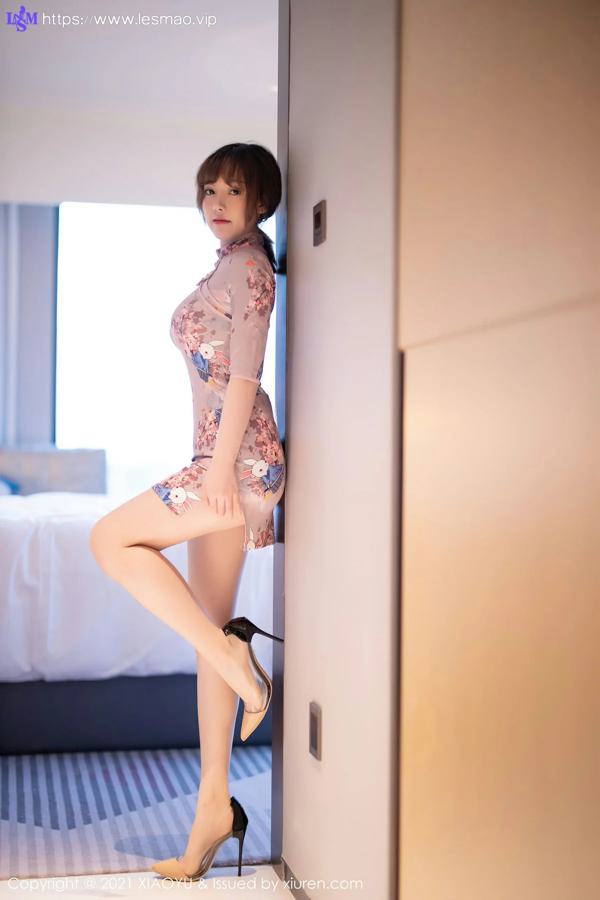 XIAOYU  语画界 Vol.448 微胖美眉韵味旗袍 豆瓣酱 - 23