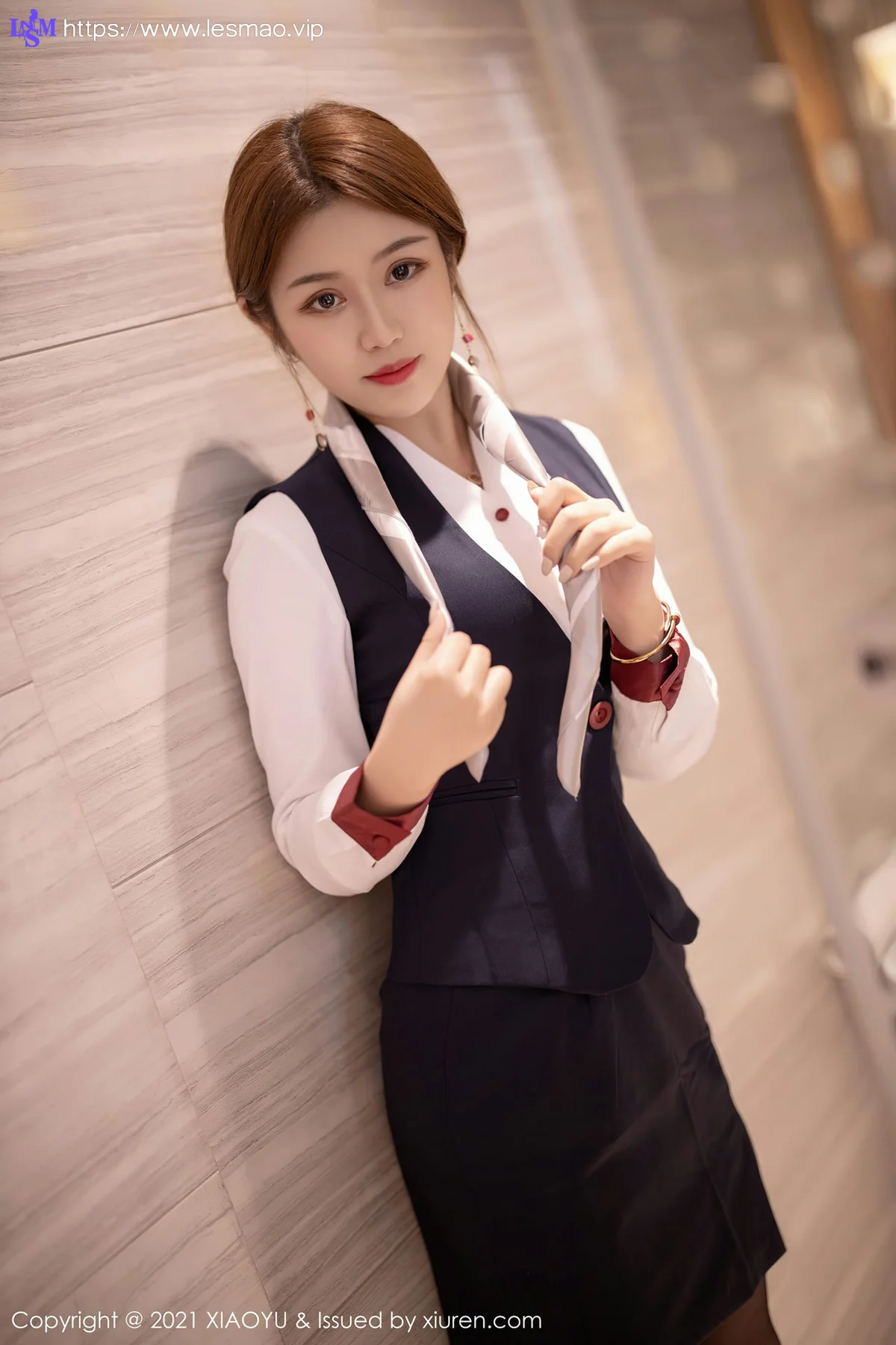 XIAOYU  语画界 Vol.449 空乘制服 梦梵 - 23