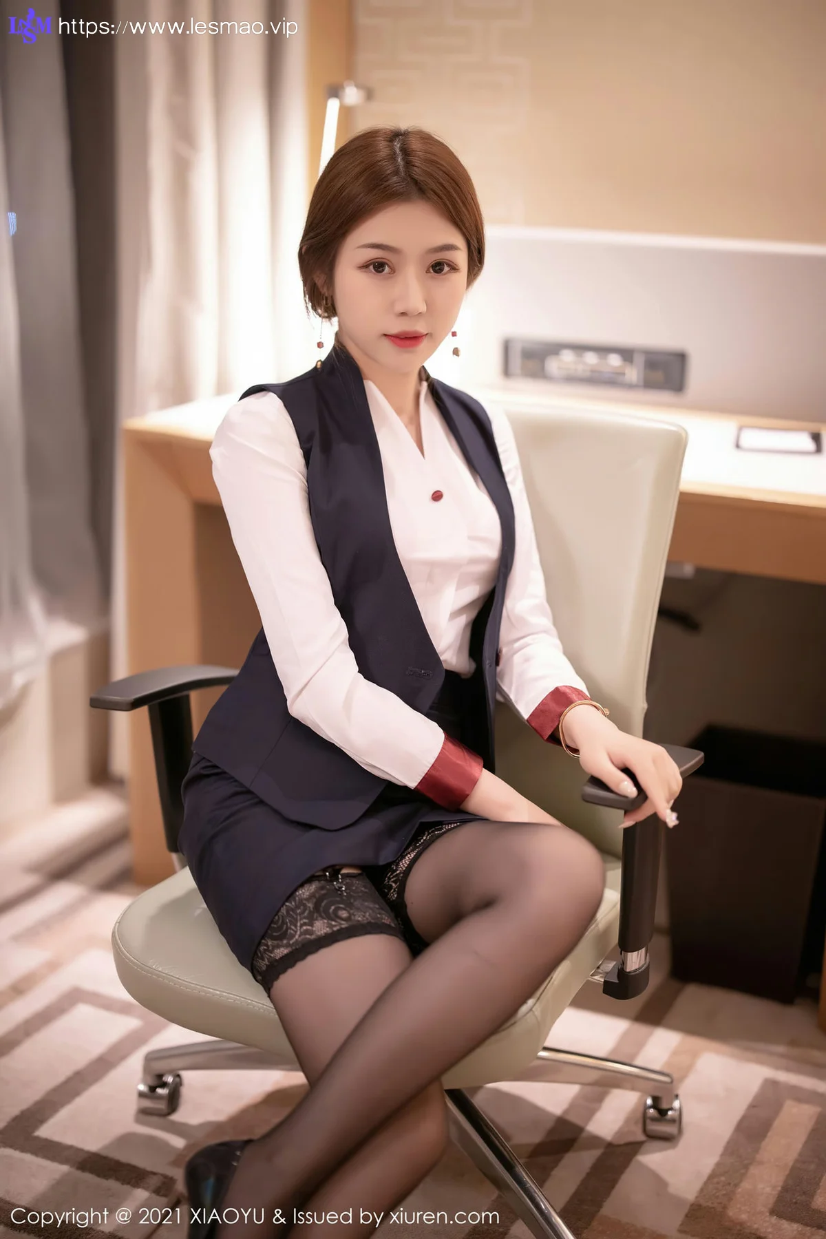 XIAOYU  语画界 Vol.449 空乘制服 梦梵 - 31