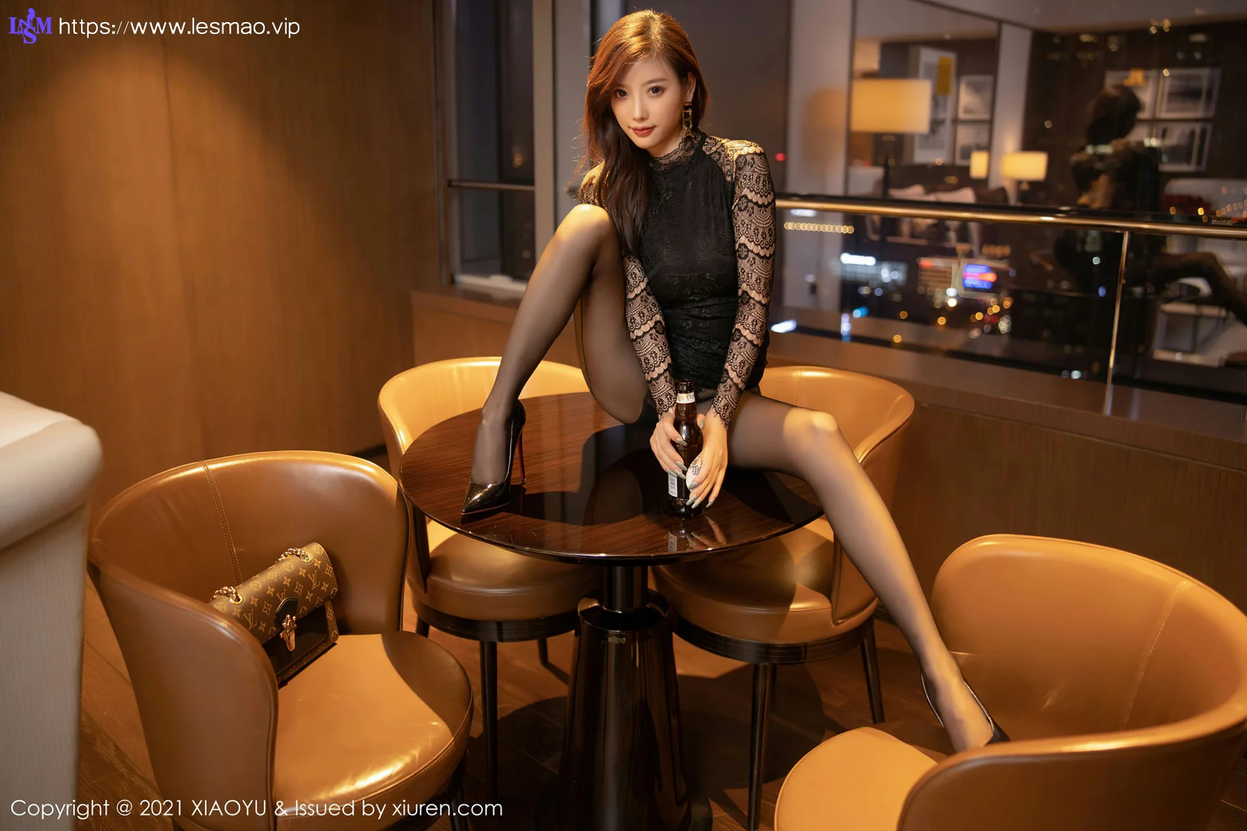 XIAOYU  语画界 Vol.452 视觉魅惑 杨晨晨 黑丝美腿 - 49