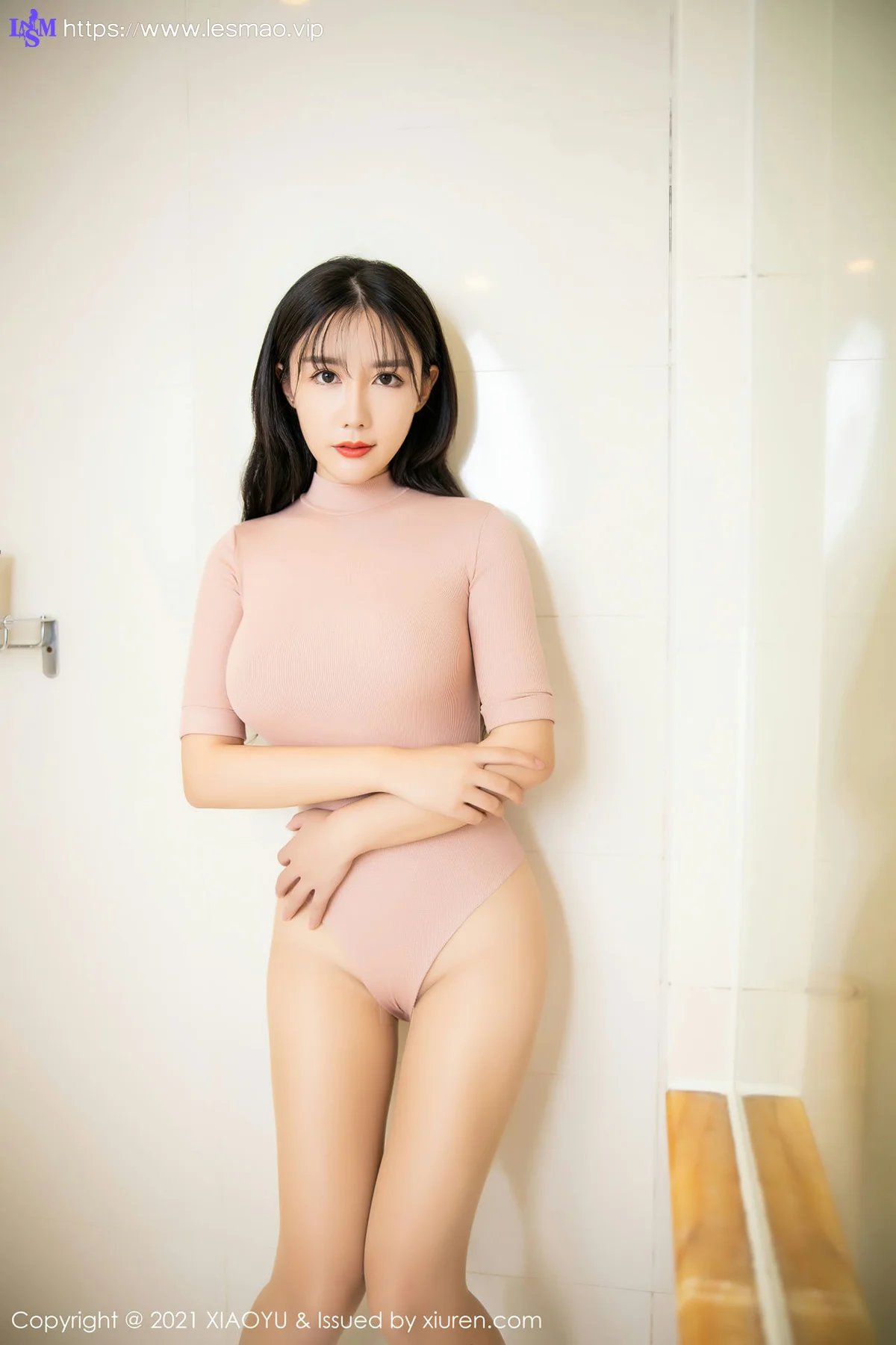 XIAOYU  语画界 Vol.456 朦胧黑丝 陈梦babe 黑色典雅旗袍 - 64