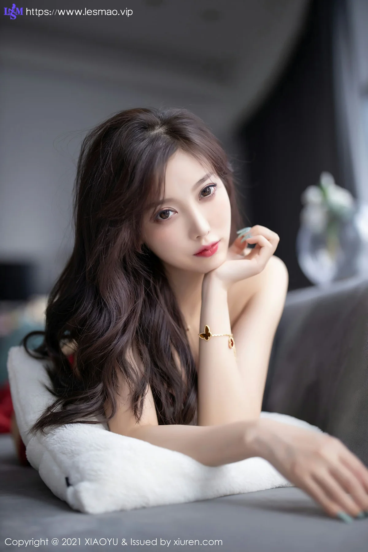 XIAOYU  语画界 Vol.460 杨晨晨 红色蕾丝大衣 - 68