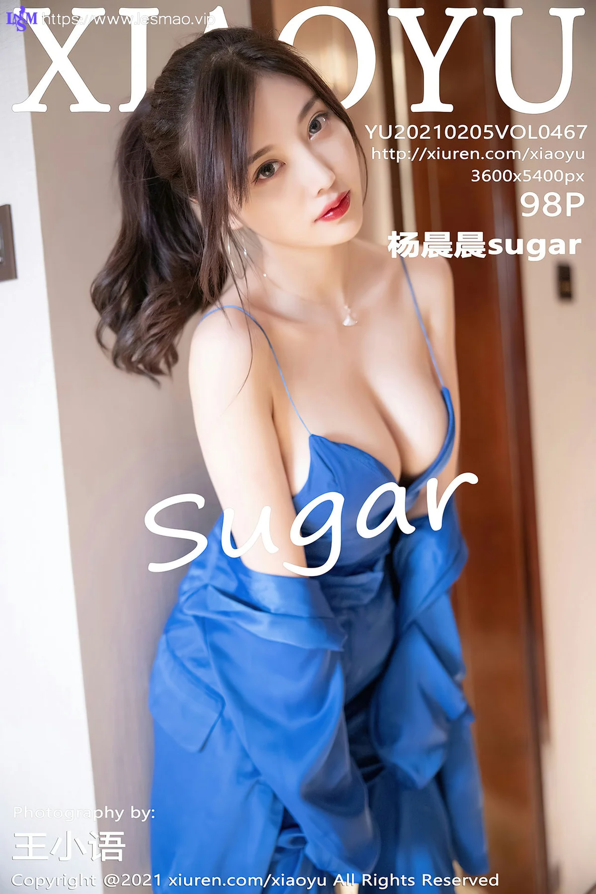 XIAOYU  语画界 Vol.467 爆乳女神 杨晨晨 蓝色西装 - 99
