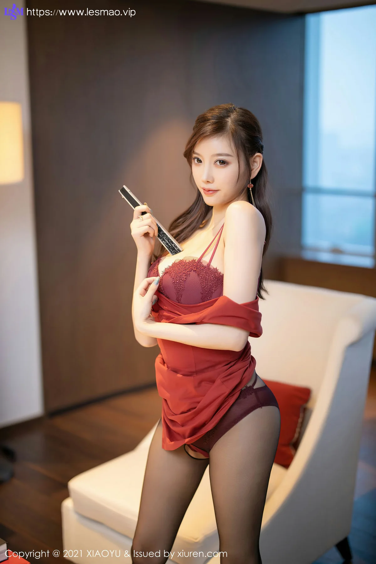 XIAOYU  语画界 Vol.472 杨晨晨 浪漫古典旗袍秋波湛湛 - 38