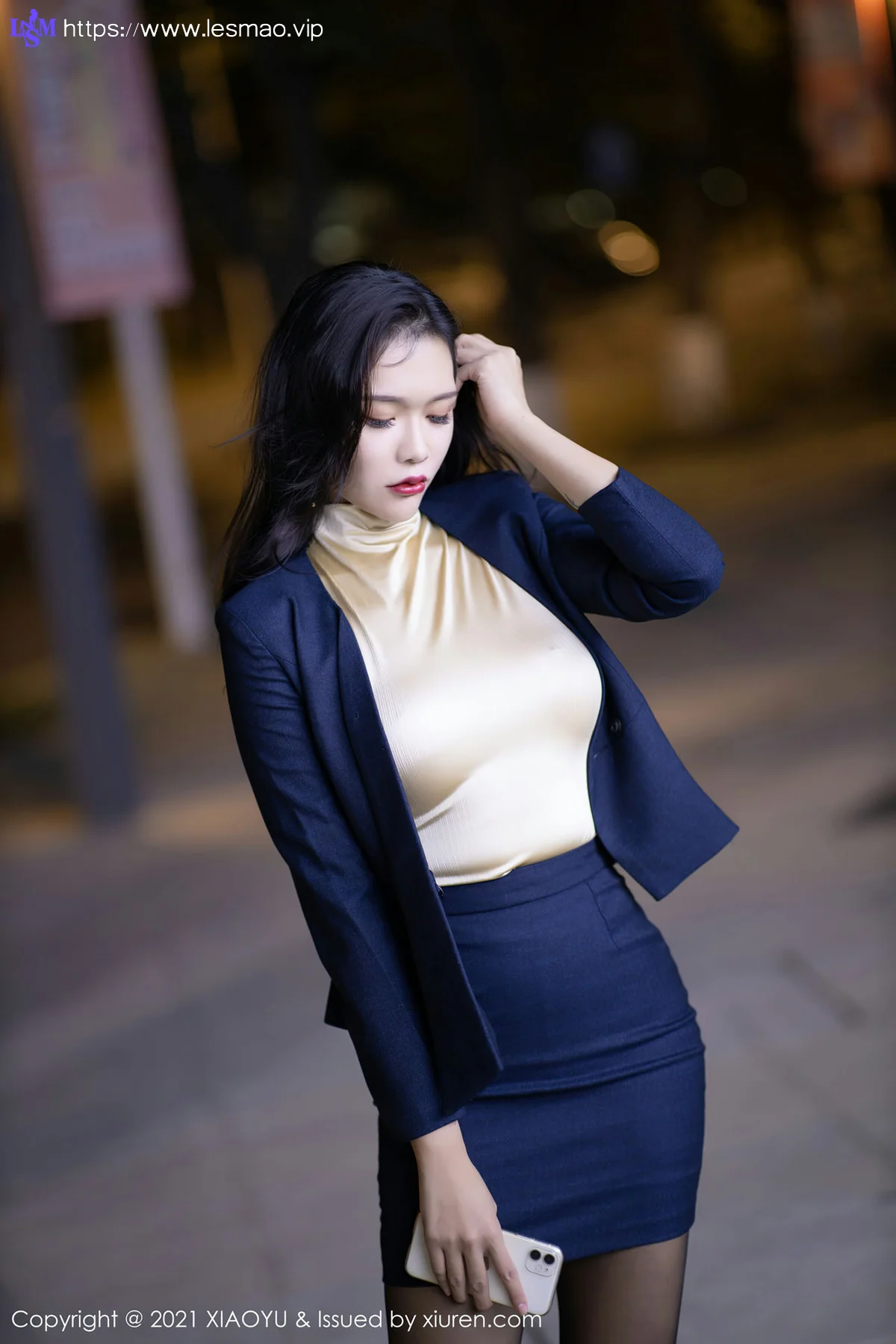 XIAOYU  语画界 Vol.481 香车美人外景车拍  娜比 - 14