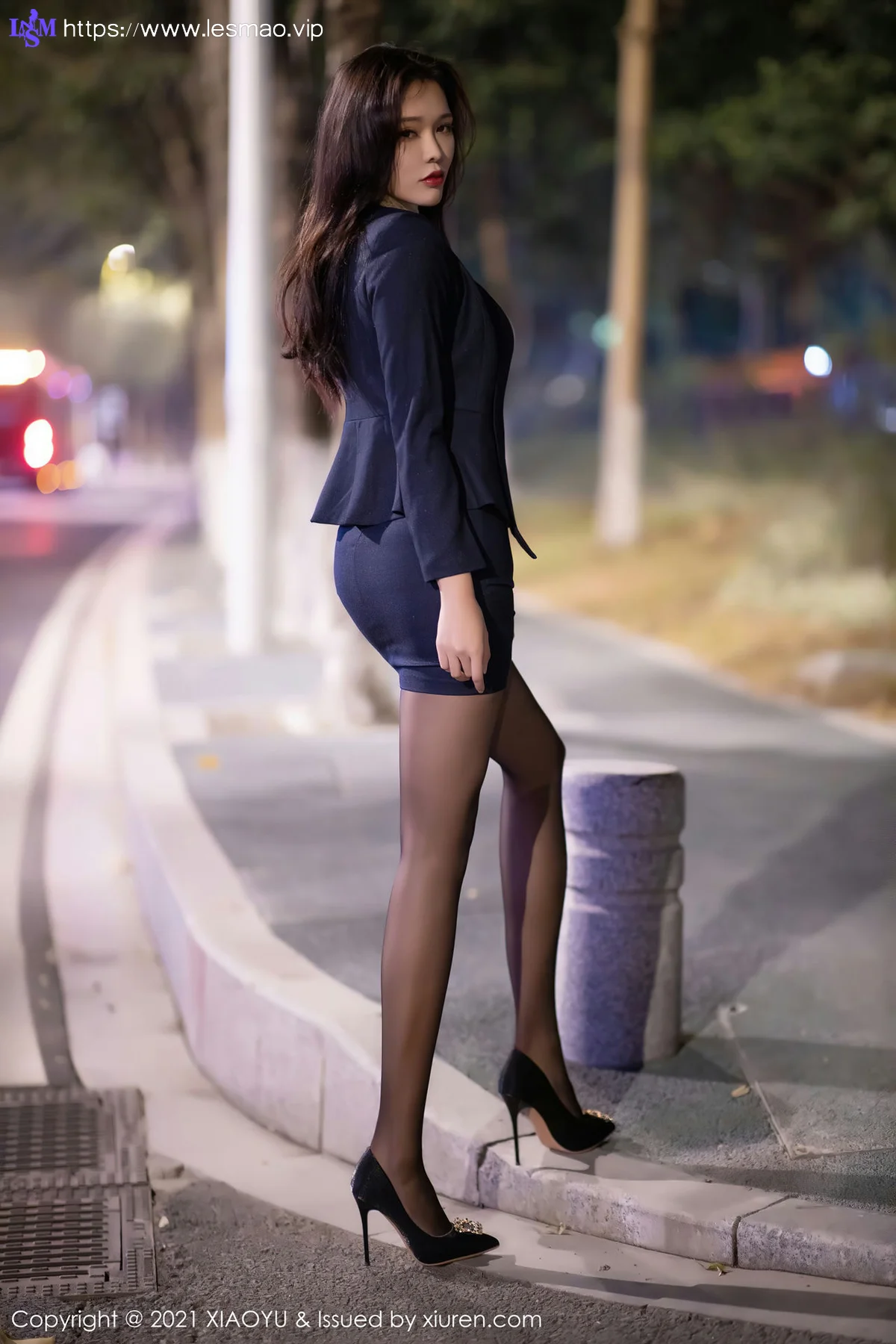 XIAOYU  语画界 Vol.481 香车美人外景车拍  娜比 - 30