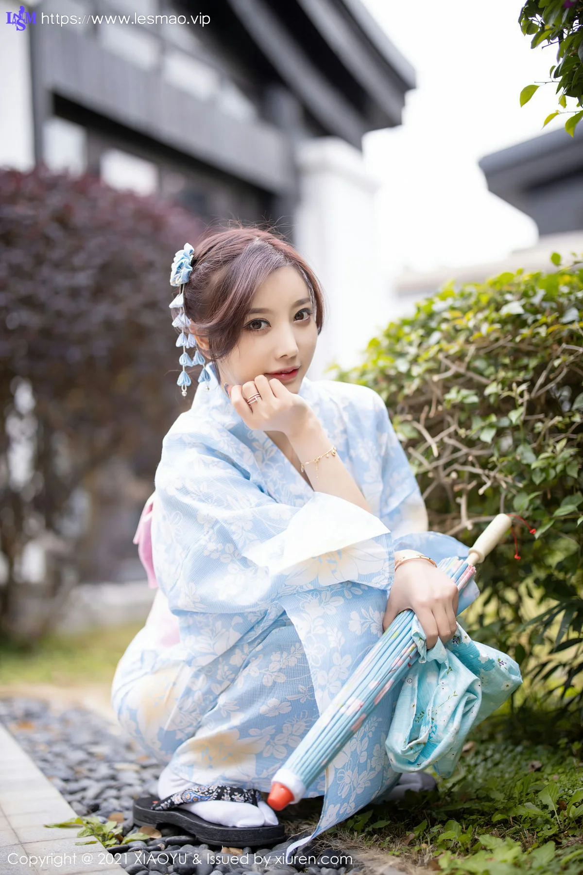 XIAOYU  语画界 Vol.482 油纸伞浪漫和服 杨晨晨sugar - 19