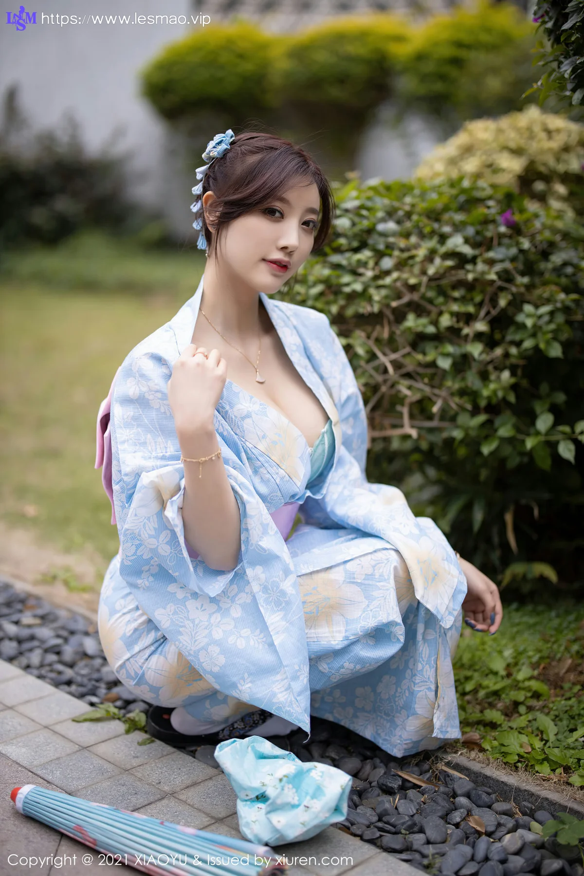 XIAOYU  语画界 Vol.482 油纸伞浪漫和服 杨晨晨sugar - 25