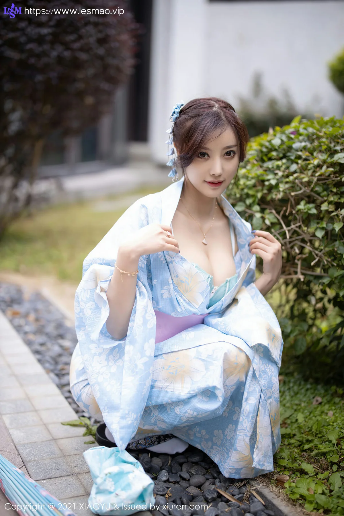 XIAOYU  语画界 Vol.482 油纸伞浪漫和服 杨晨晨sugar - 26