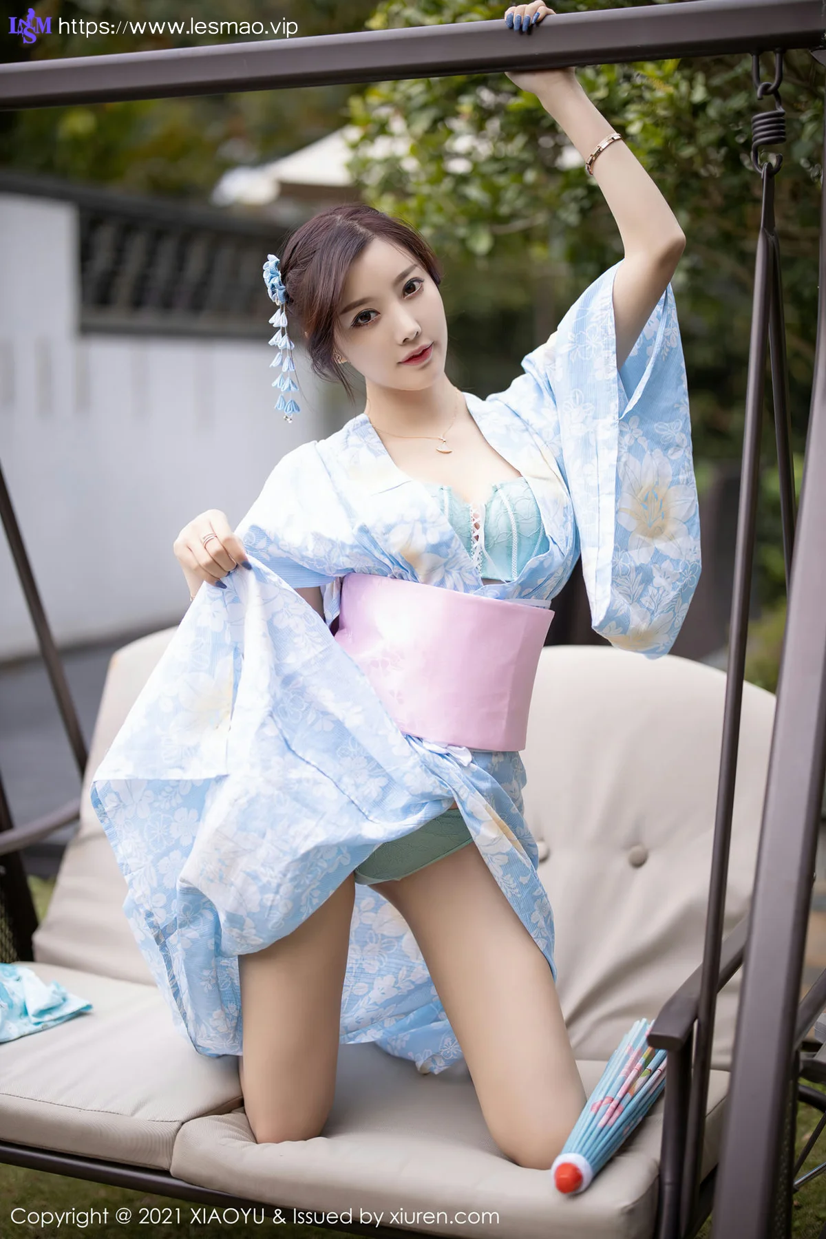 XIAOYU  语画界 Vol.482 油纸伞浪漫和服 杨晨晨sugar - 46