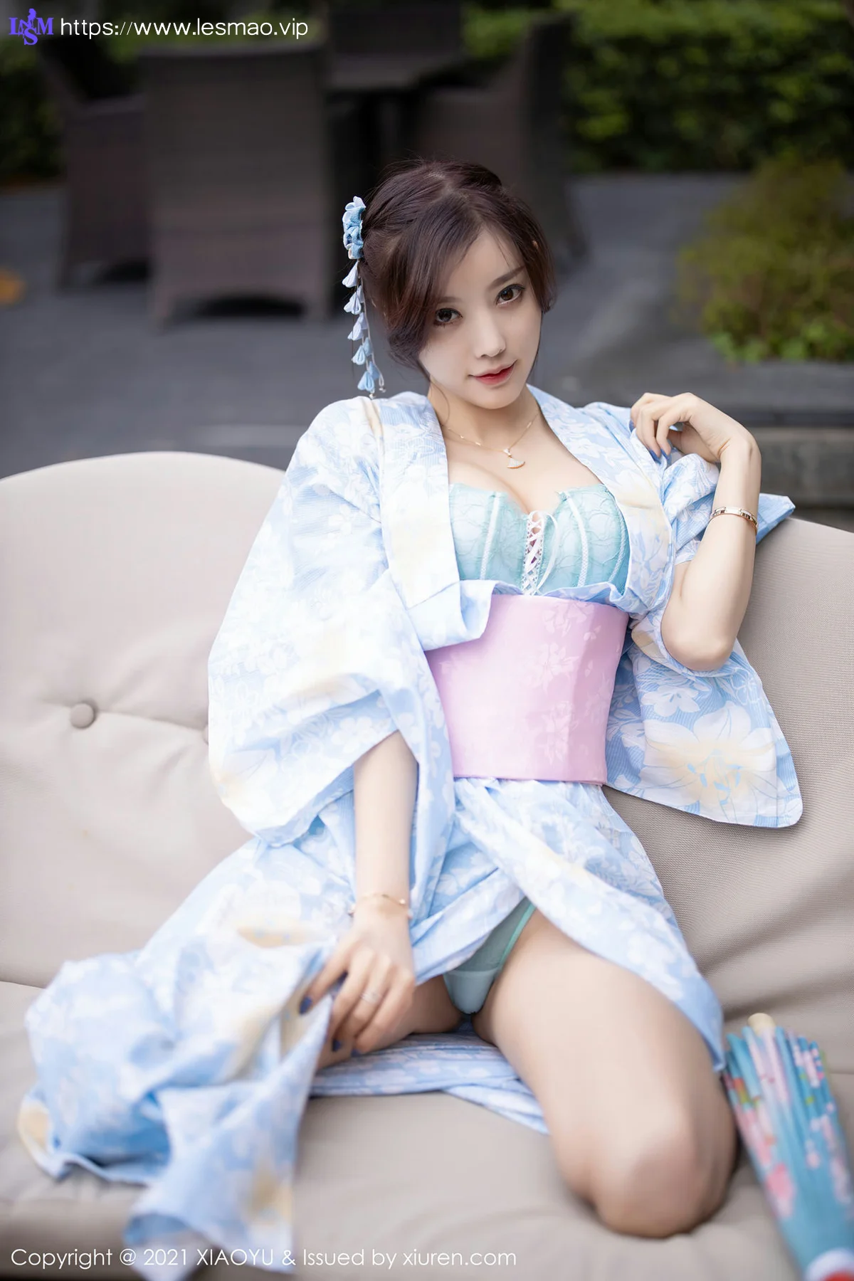 XIAOYU  语画界 Vol.482 油纸伞浪漫和服 杨晨晨sugar - 48