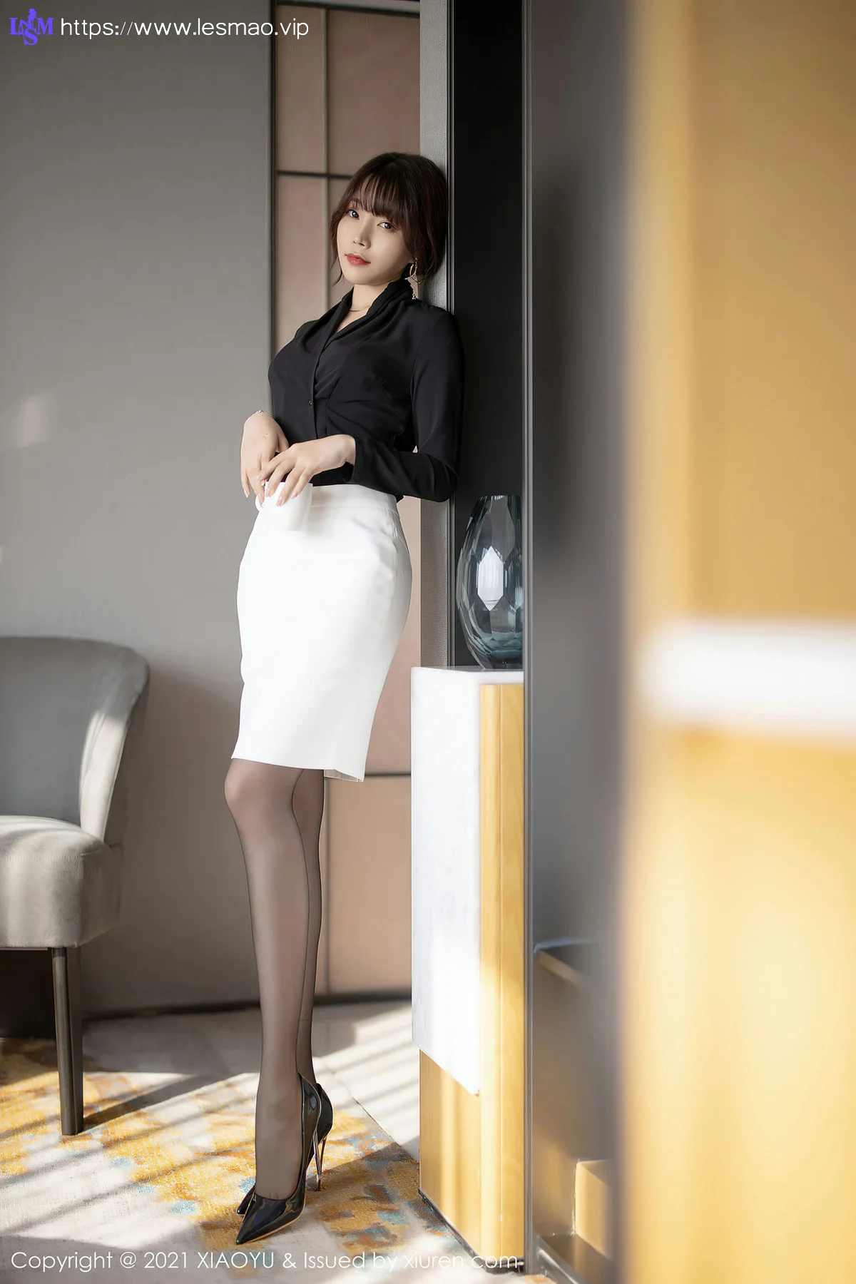 XIAOYU  语画界 Vol.489 职场秘书OL 芝芝Booty - 1