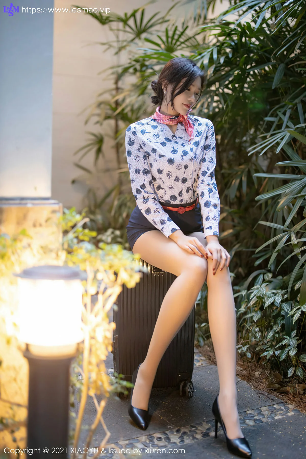 XIAOYU  语画界 Vol.536 空乘制服 娜比 性感写真 - 14