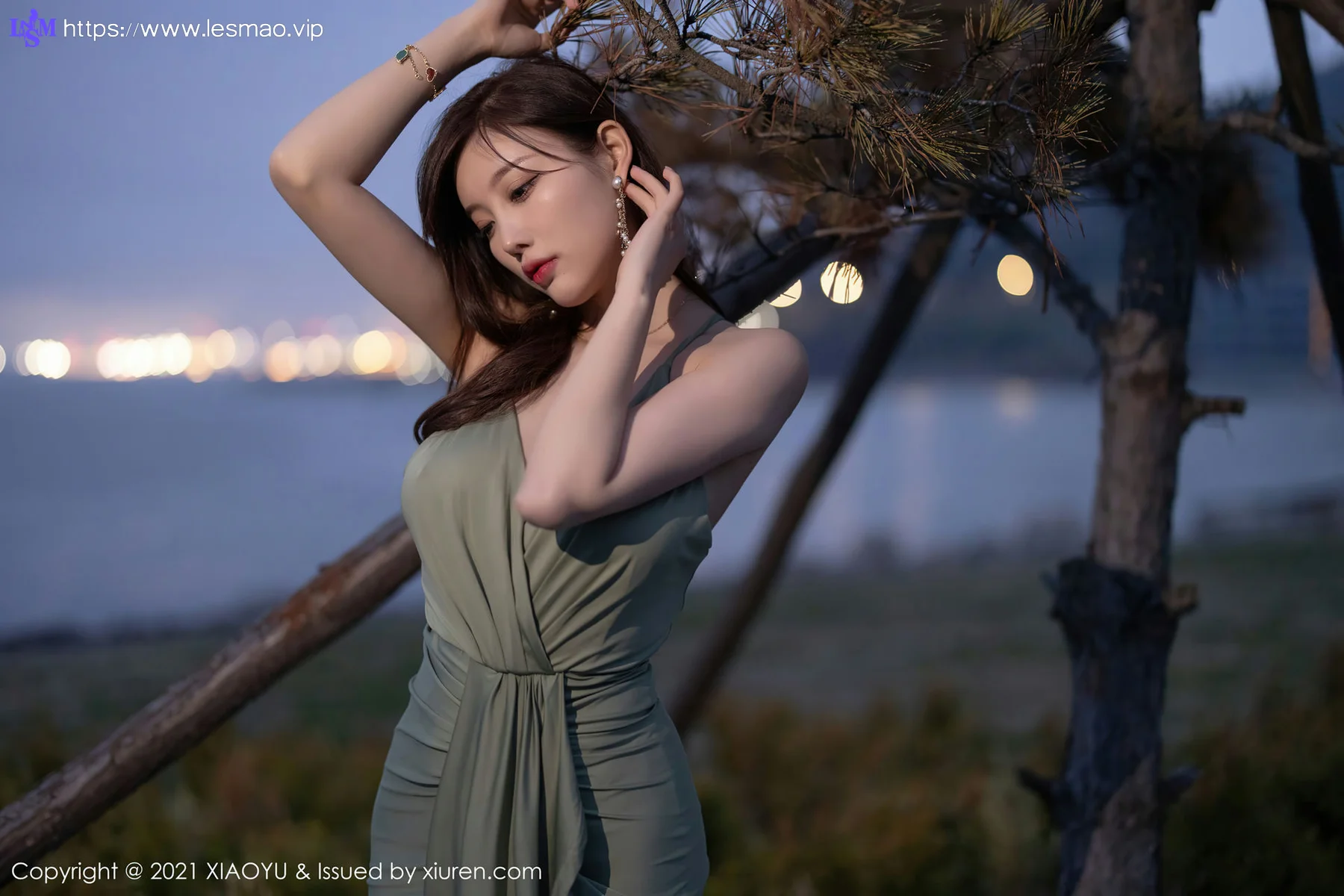 XIAOYU  语画界 Vol.538 轻透长裙 杨晨晨sugar 青岛旅拍写真 - 54