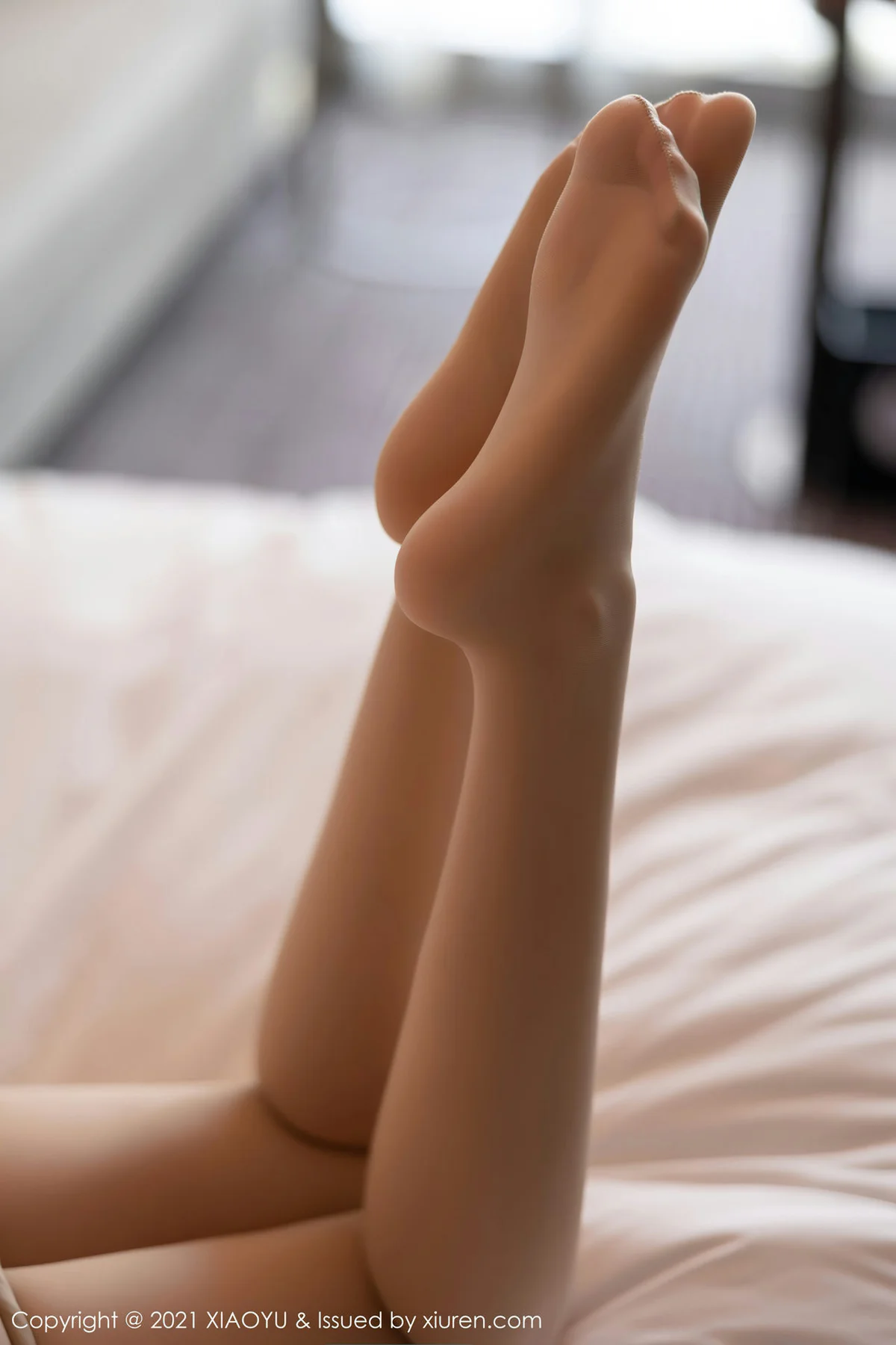 XIAOYU  语画界 Vol.547 白色吊带与极致朦胧丝袜 豆瓣酱 性感写真2 - 39