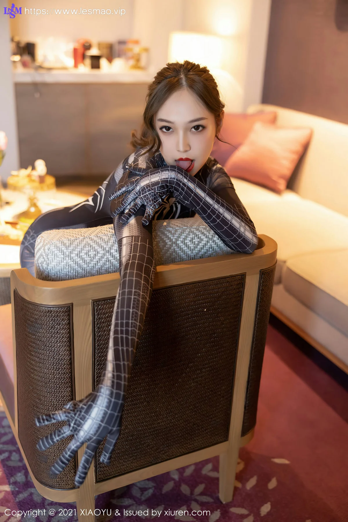 XIAOYU  语画界 Vol.559 情趣蜘蛛侠服饰 郑颖姗 青岛旅拍写真 - 17