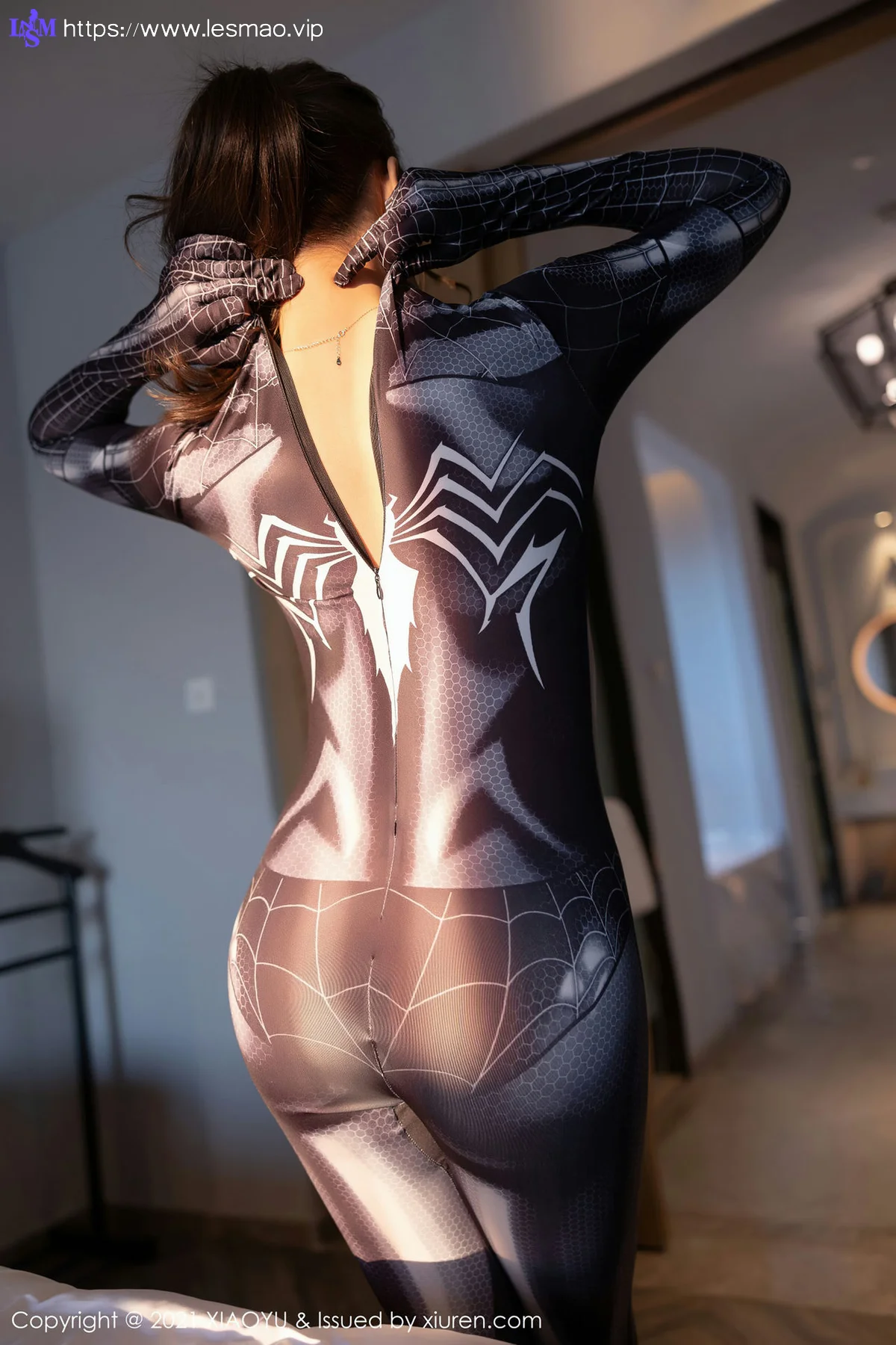 XIAOYU  语画界 Vol.559 情趣蜘蛛侠服饰 郑颖姗 青岛旅拍写真 - 20