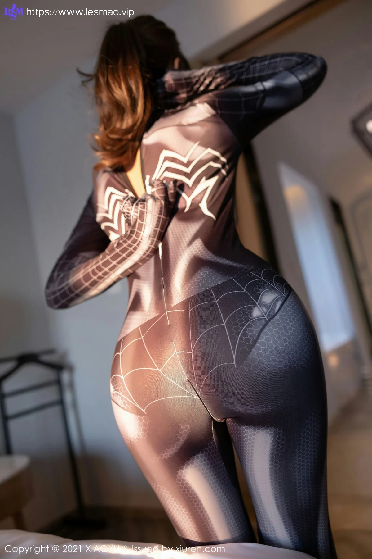 XIAOYU  语画界 Vol.559 情趣蜘蛛侠服饰 郑颖姗 青岛旅拍写真 - 21