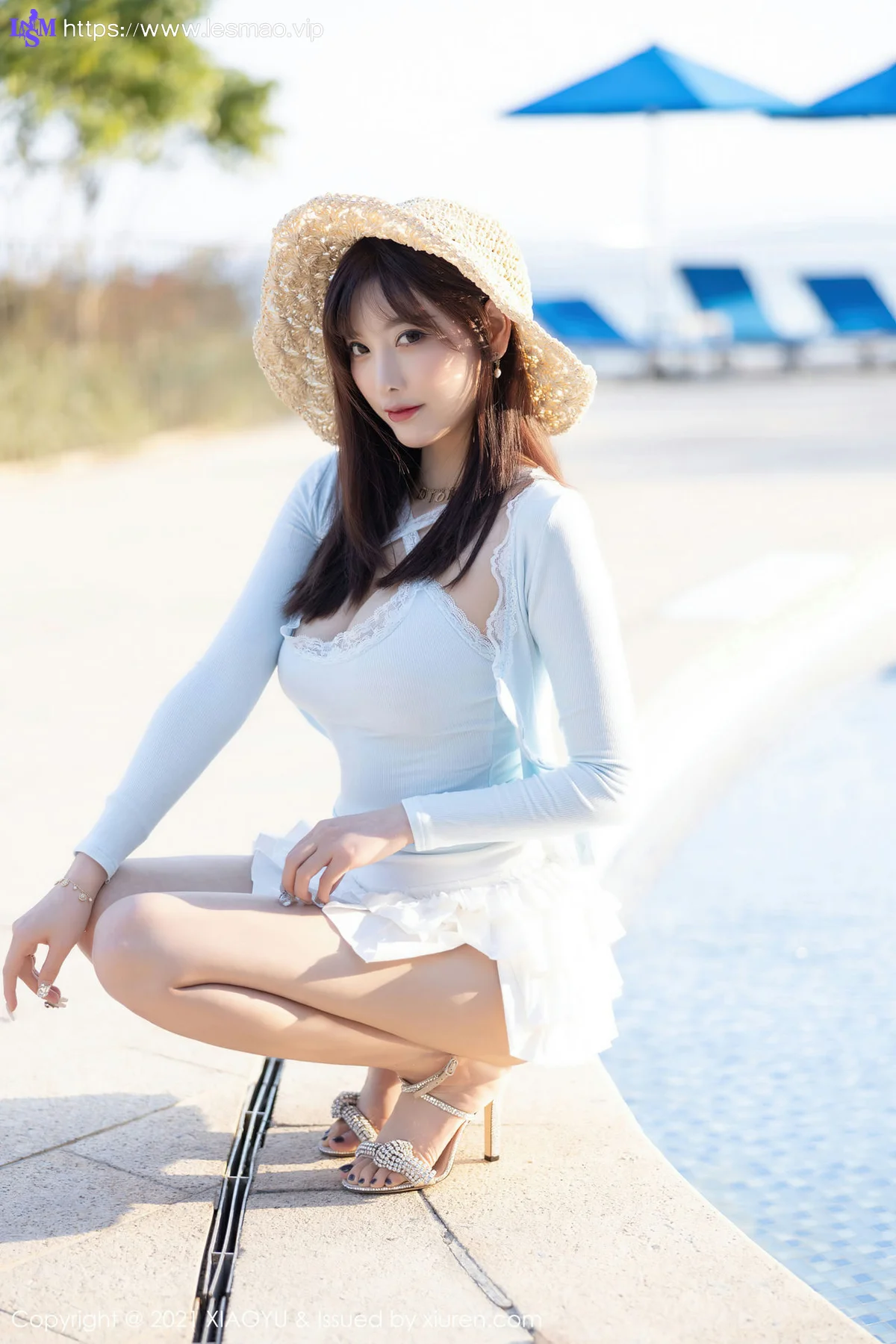 XIAOYU  语画界 Vol.562 草帽女孩 杨晨晨sugar 私房写真 - 17