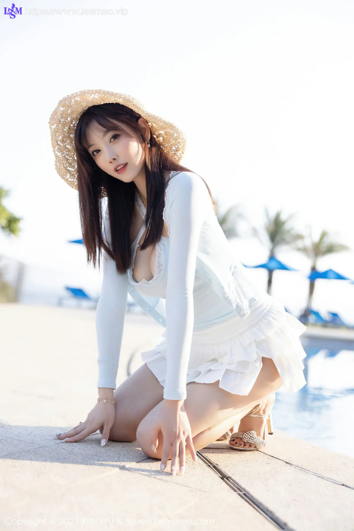 XIAOYU  语画界 Vol.562 草帽女孩 杨晨晨sugar 私房写真 - 19