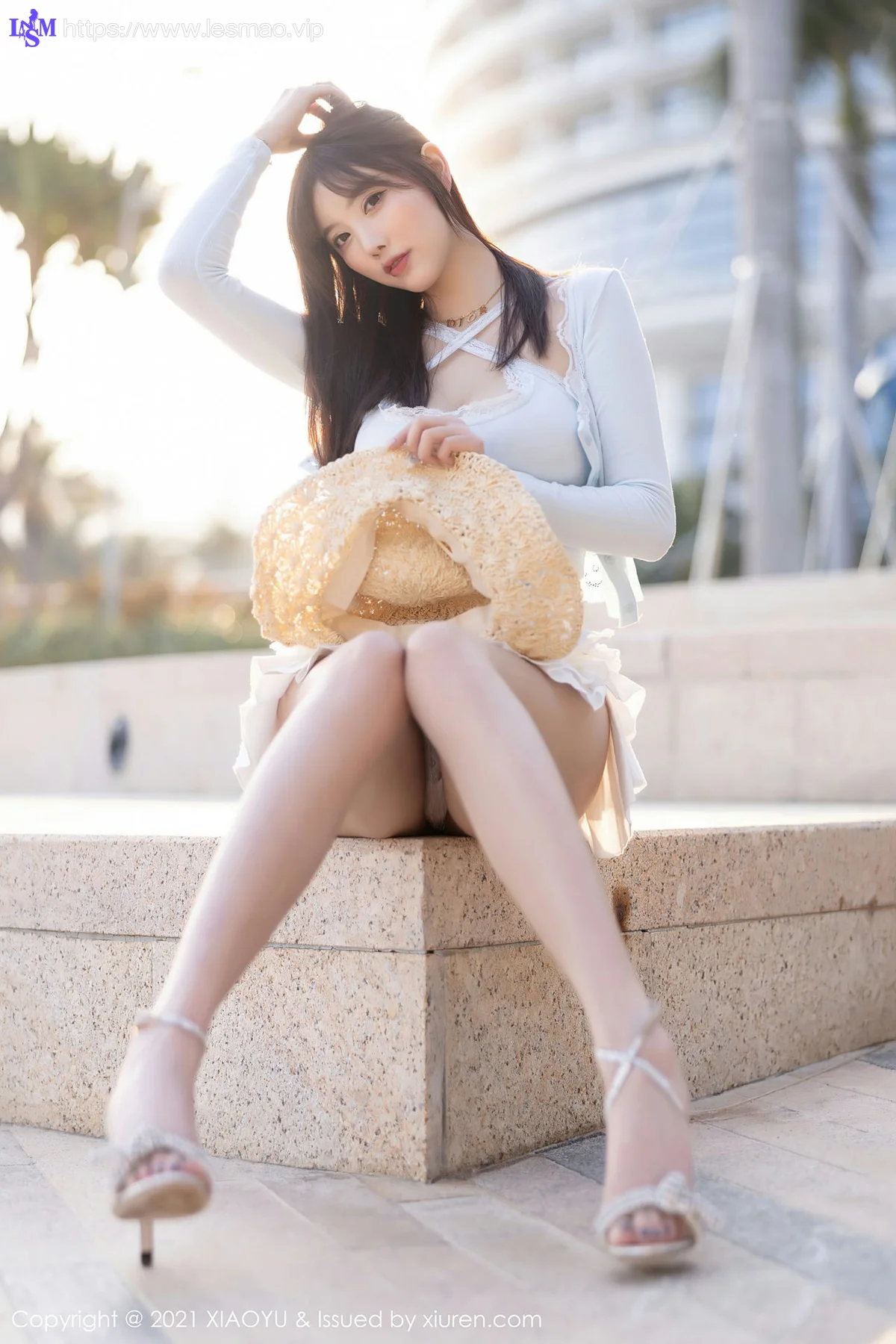 XIAOYU  语画界 Vol.562 草帽女孩 杨晨晨sugar 私房写真 - 49