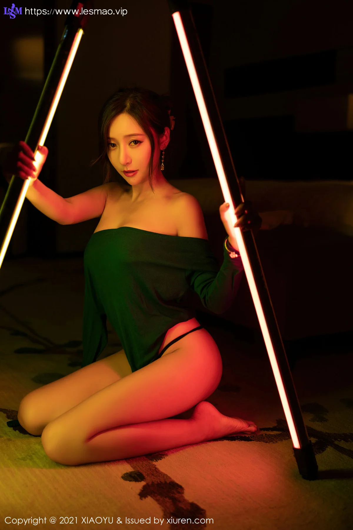 XIAOYU  语画界 Vol.579 轻薄湿身与极致黑丝 王馨瑶yanni 性感写真2 - 81