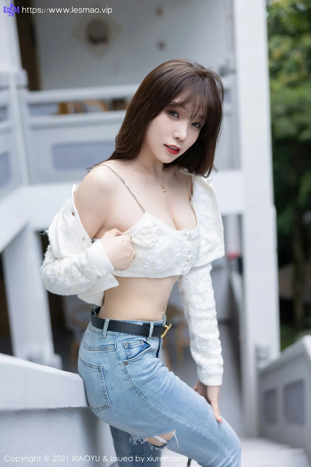 XIAOYU  语画界 Vol.627 洁白吊带 芝芝Booty 私房写真1 - 12