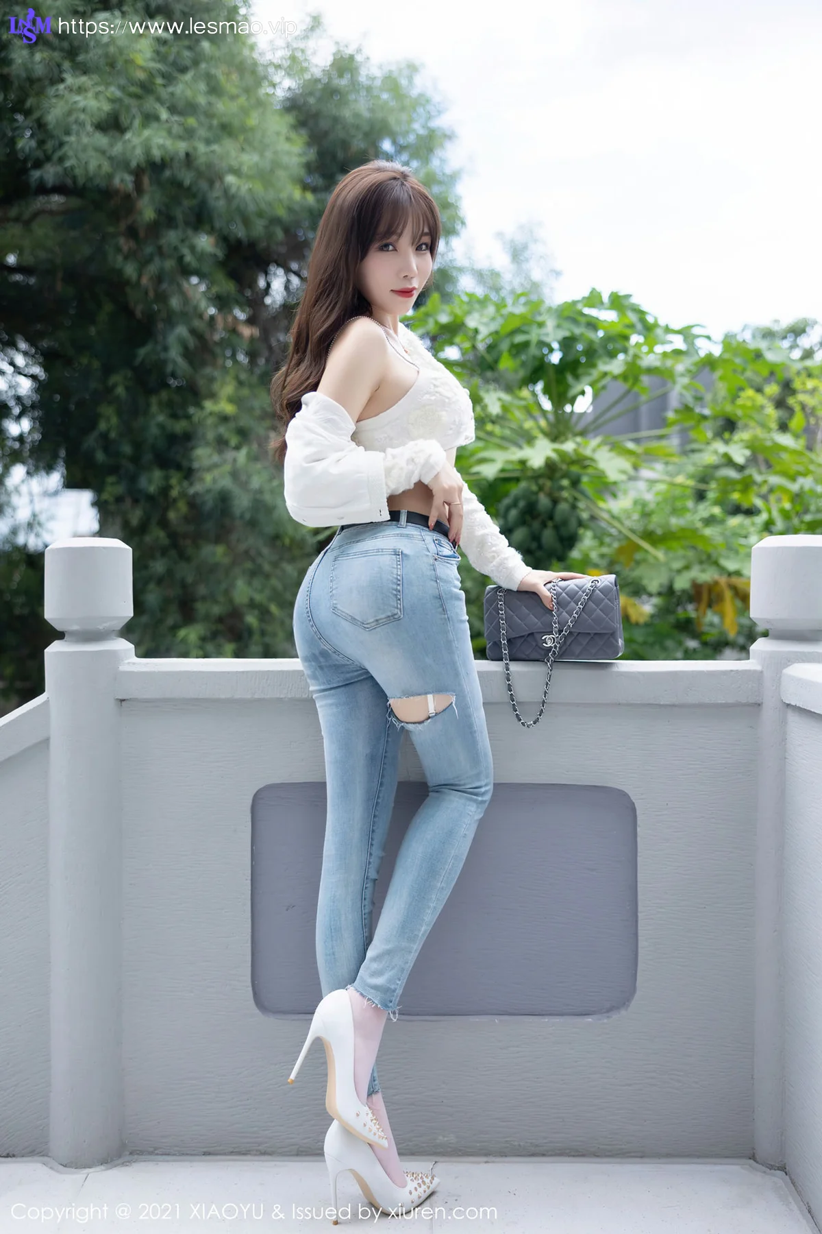 XIAOYU  语画界 Vol.627 洁白吊带 芝芝Booty 私房写真1 - 14