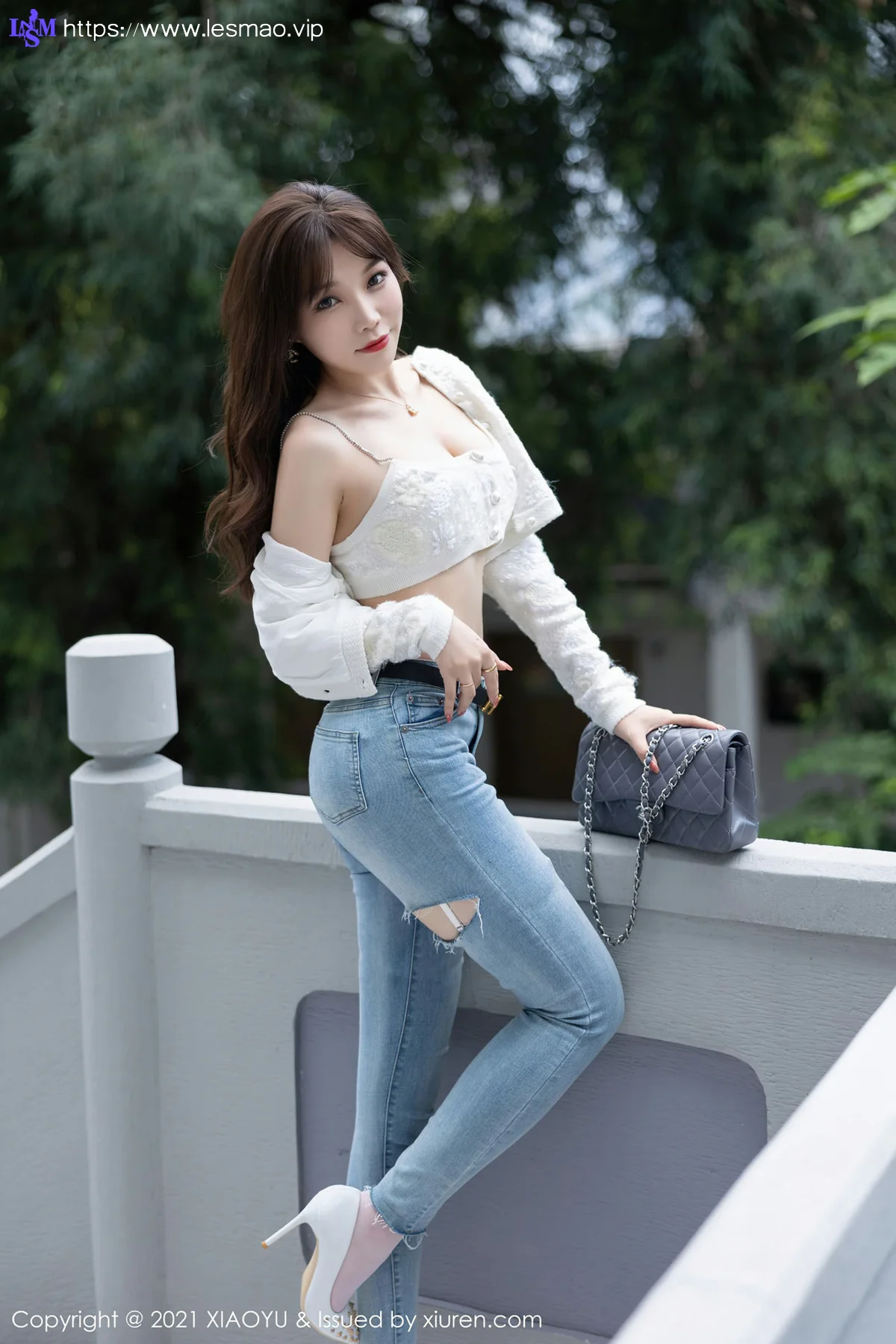 XIAOYU  语画界 Vol.627 洁白吊带 芝芝Booty 私房写真1 - 16