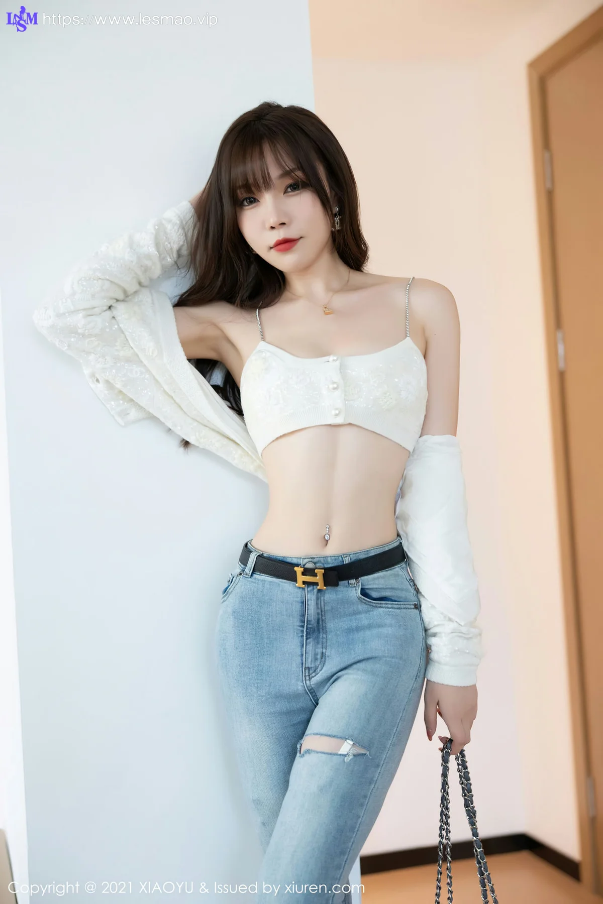 XIAOYU  语画界 Vol.627 洁白吊带 芝芝Booty 私房写真1 - 18