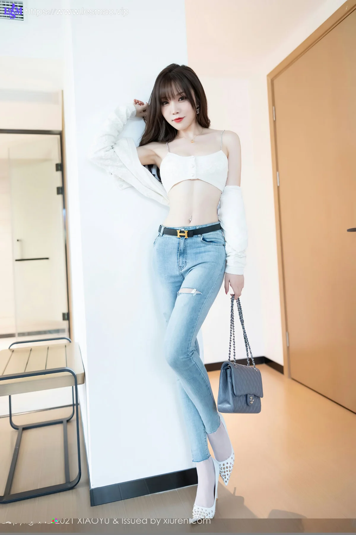 XIAOYU  语画界 Vol.627 洁白吊带 芝芝Booty 私房写真1 - 19