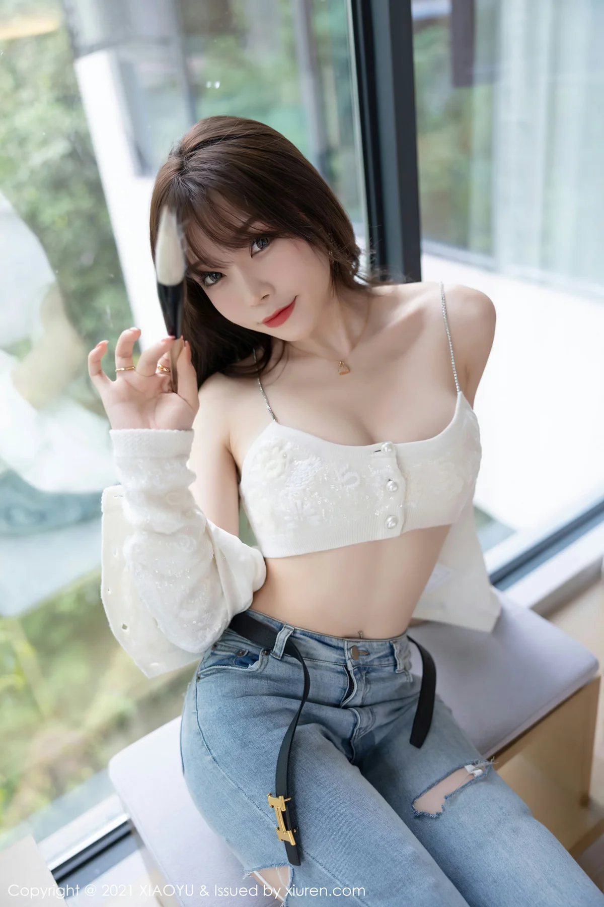 XIAOYU  语画界 Vol.627 洁白吊带 芝芝Booty 私房写真1 - 38