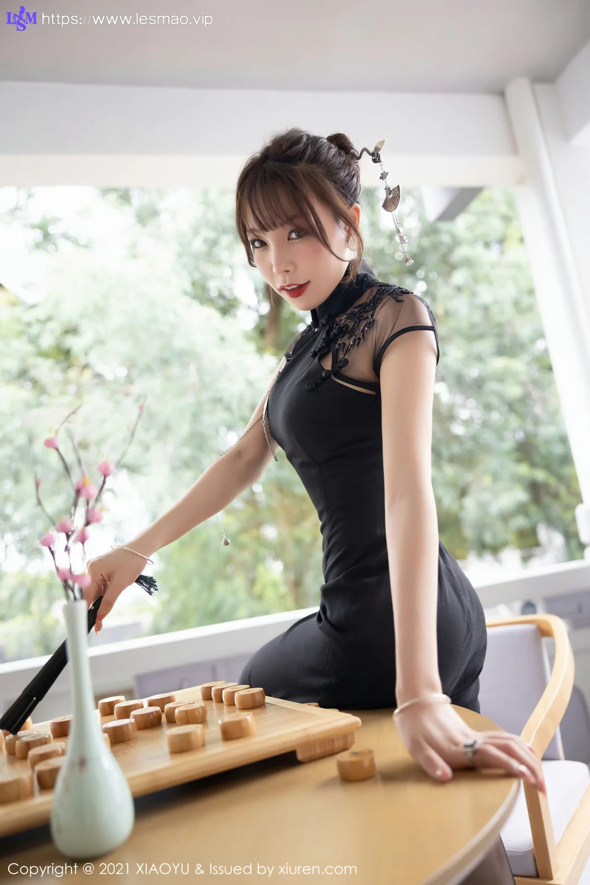XIAOYU  语画界 Vol.629 国风旗袍 芝芝Booty 私房写真 - 15