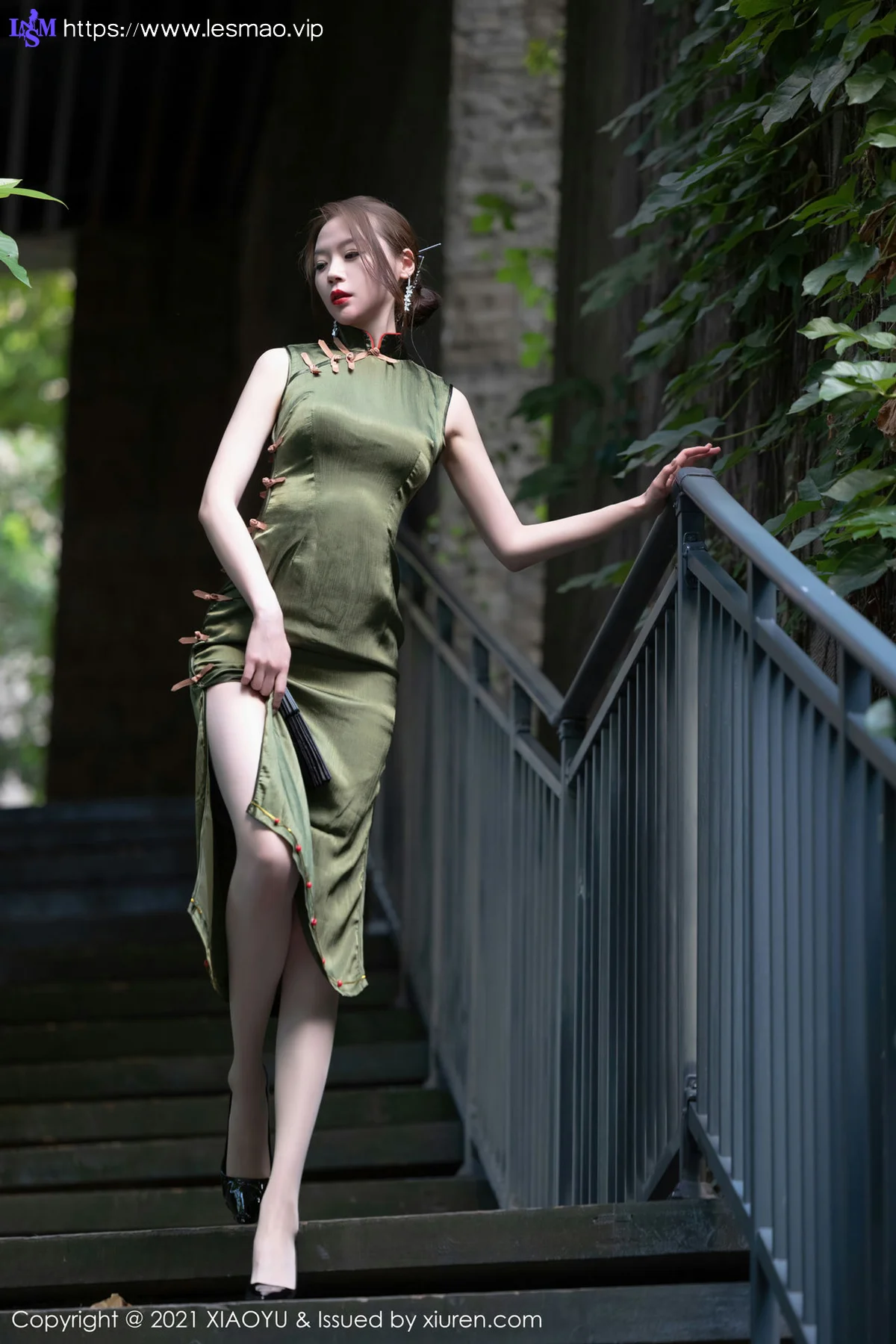 XIAOYU  语画界 Vol.637 肚兜浴室 梦心月 韵味旗袍写真1 - 17