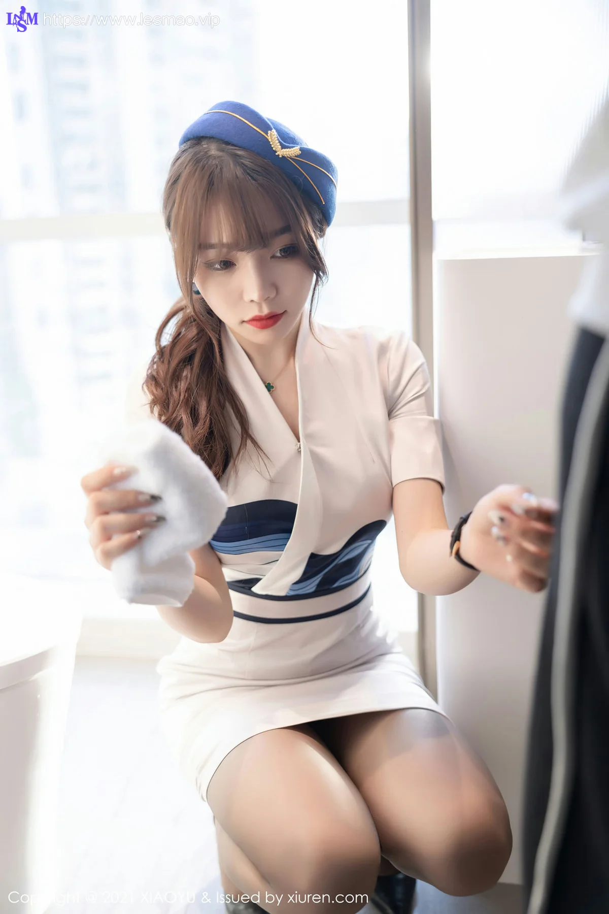 XIAOYU  语画界 Vol.642 空乘制服 芝芝Booty 私房写真1 - 23