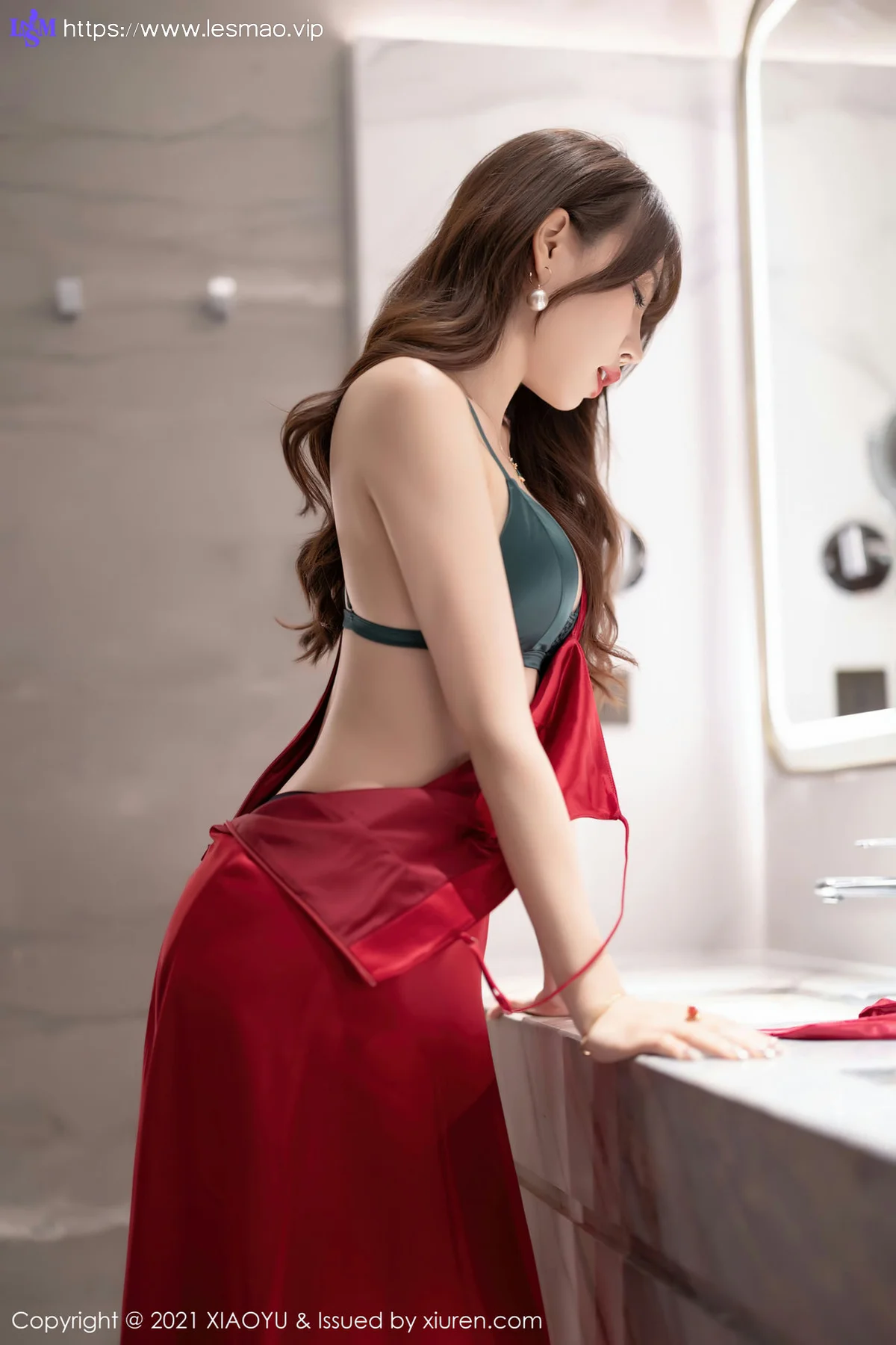 XIAOYU  语画界 Vol.654 吊裙黑丝魅惑 芝芝Booty 私房写真1 - 34