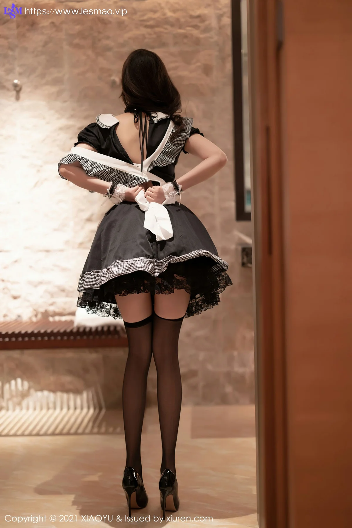 XIAOYU  语画界 Vol.658 女仆制服主题 杨晨晨sugar 广西心愿旅拍11 - 41