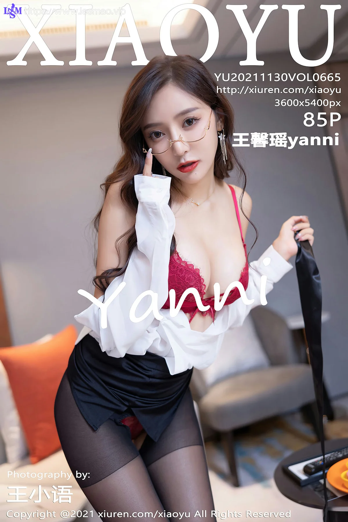 XIAOYU  语画界 Vol.665 眼镜OL 王馨瑶yanni 性感写真11 - 86