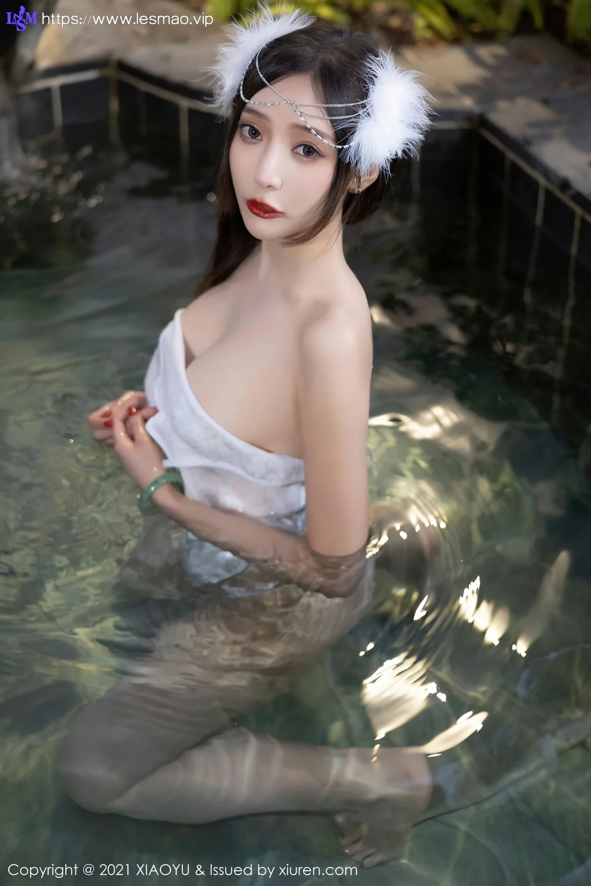 XIAOYU  语画界 Vol.672 轻透白纱古装 王馨瑶yanni 云南星愿旅拍11 - 37