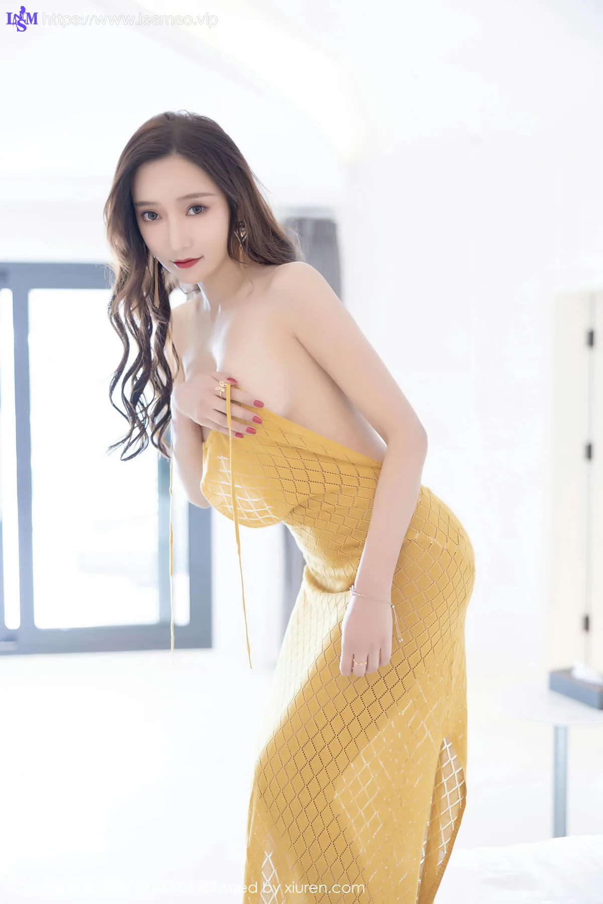 XIAOYU  语画界 Vol.675 黄色露背长裙 王馨瑶yanni 云南心愿旅拍11 - 68