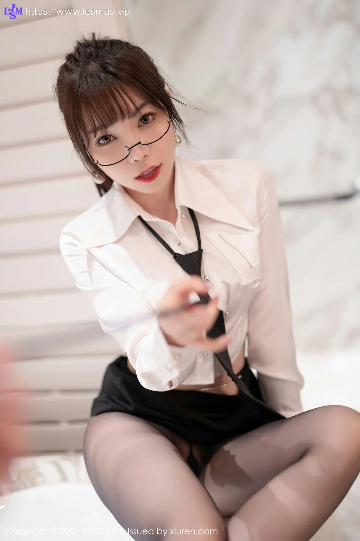 XIAOYU  语画界 Vol.684 OL制服 芝芝Booty 私房写真99P - 46