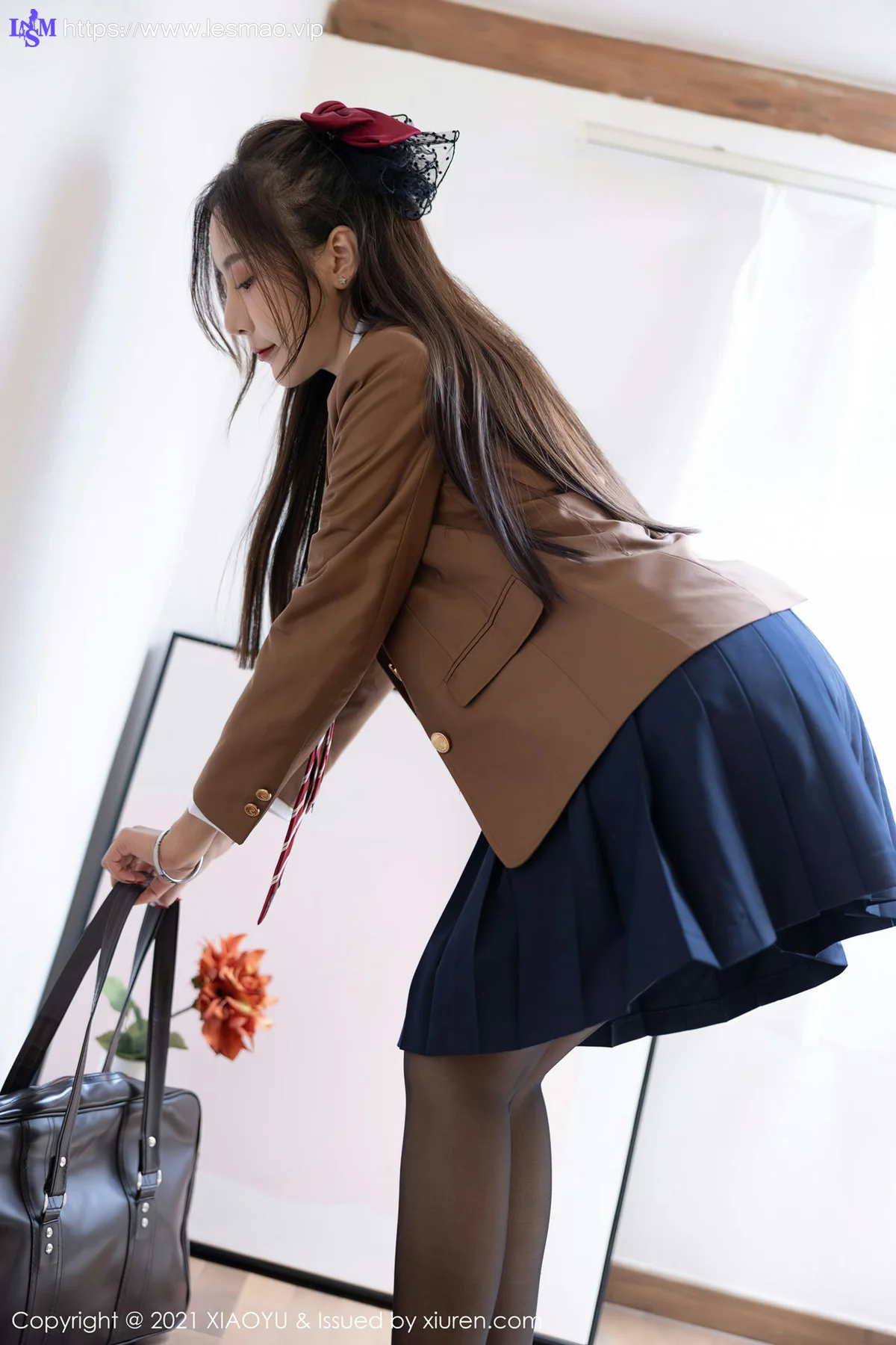 XIAOYU  语画界 Vol.685 jk制服 王馨瑶yanni 黑丝写真1 - 17