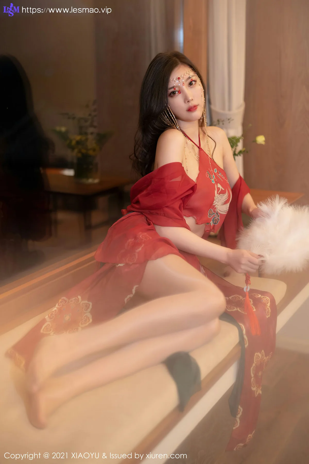 XIAOYU  语画界 Vol.688 红色古装 杨晨晨sugar 丽江心愿旅拍11 - 11