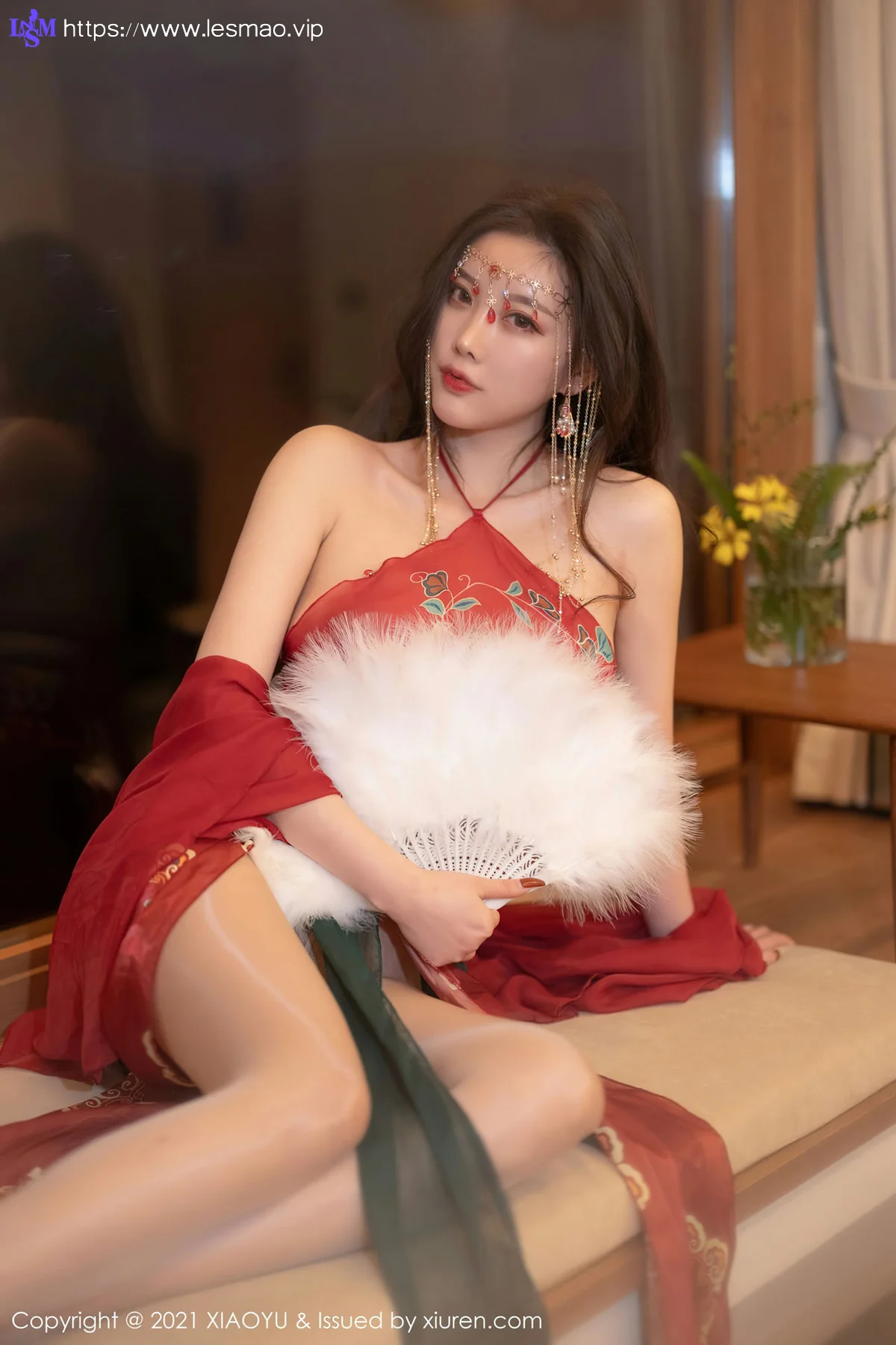 XIAOYU  语画界 Vol.688 红色古装 杨晨晨sugar 丽江心愿旅拍11 - 12