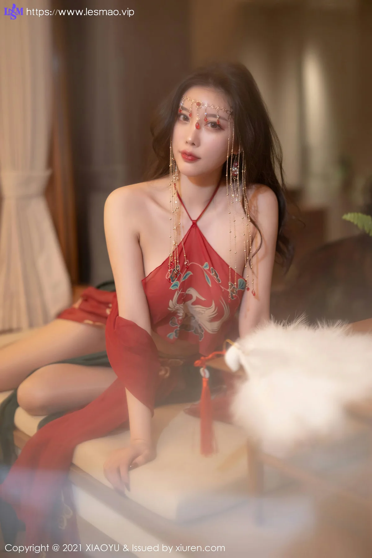 XIAOYU  语画界 Vol.688 红色古装 杨晨晨sugar 丽江心愿旅拍11 - 13