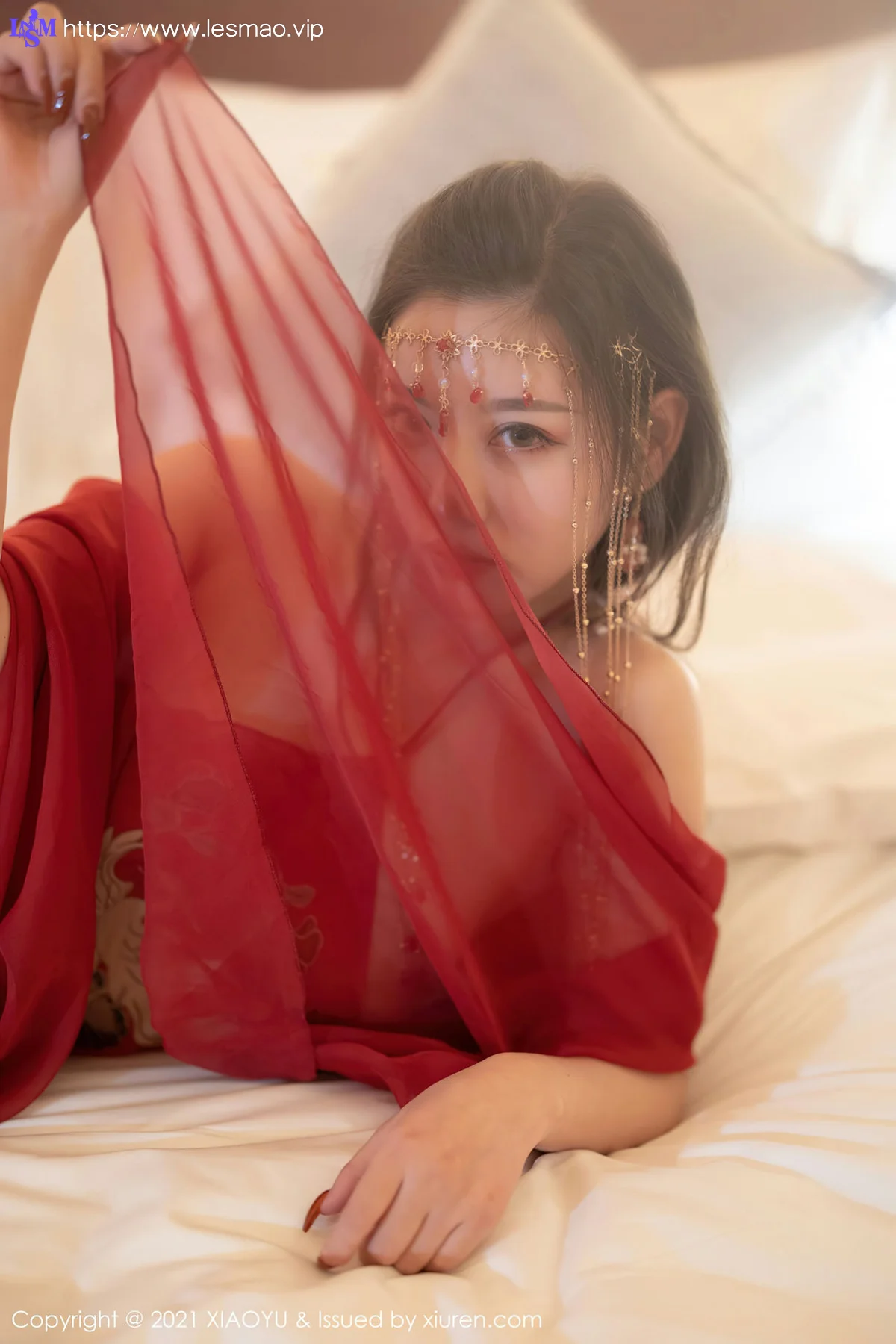 XIAOYU  语画界 Vol.688 红色古装 杨晨晨sugar 丽江心愿旅拍11 - 55