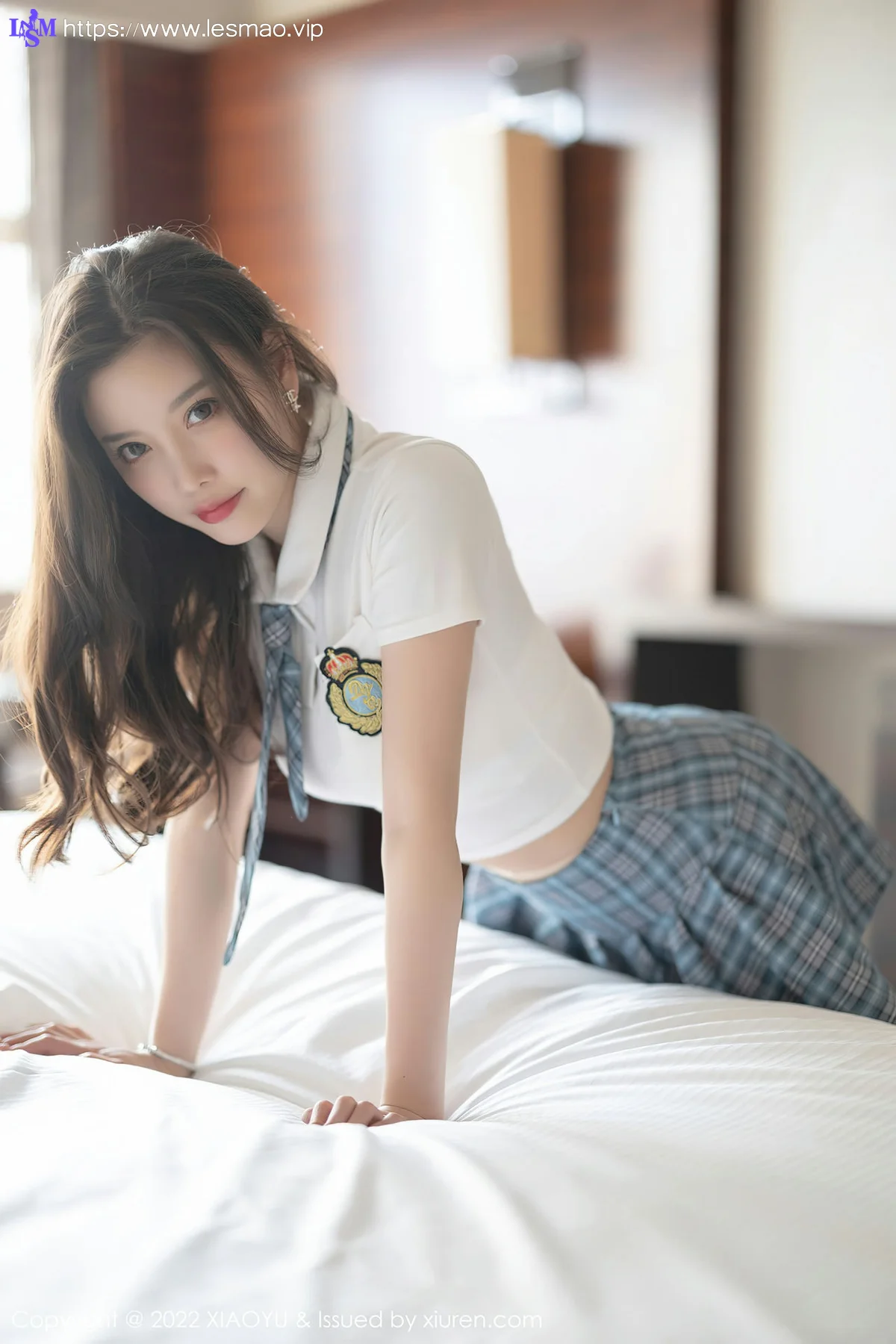 XIAOYU  语画界 Vol.692 制服诱惑主题 杨晨晨sugar 性感写真1 - 17