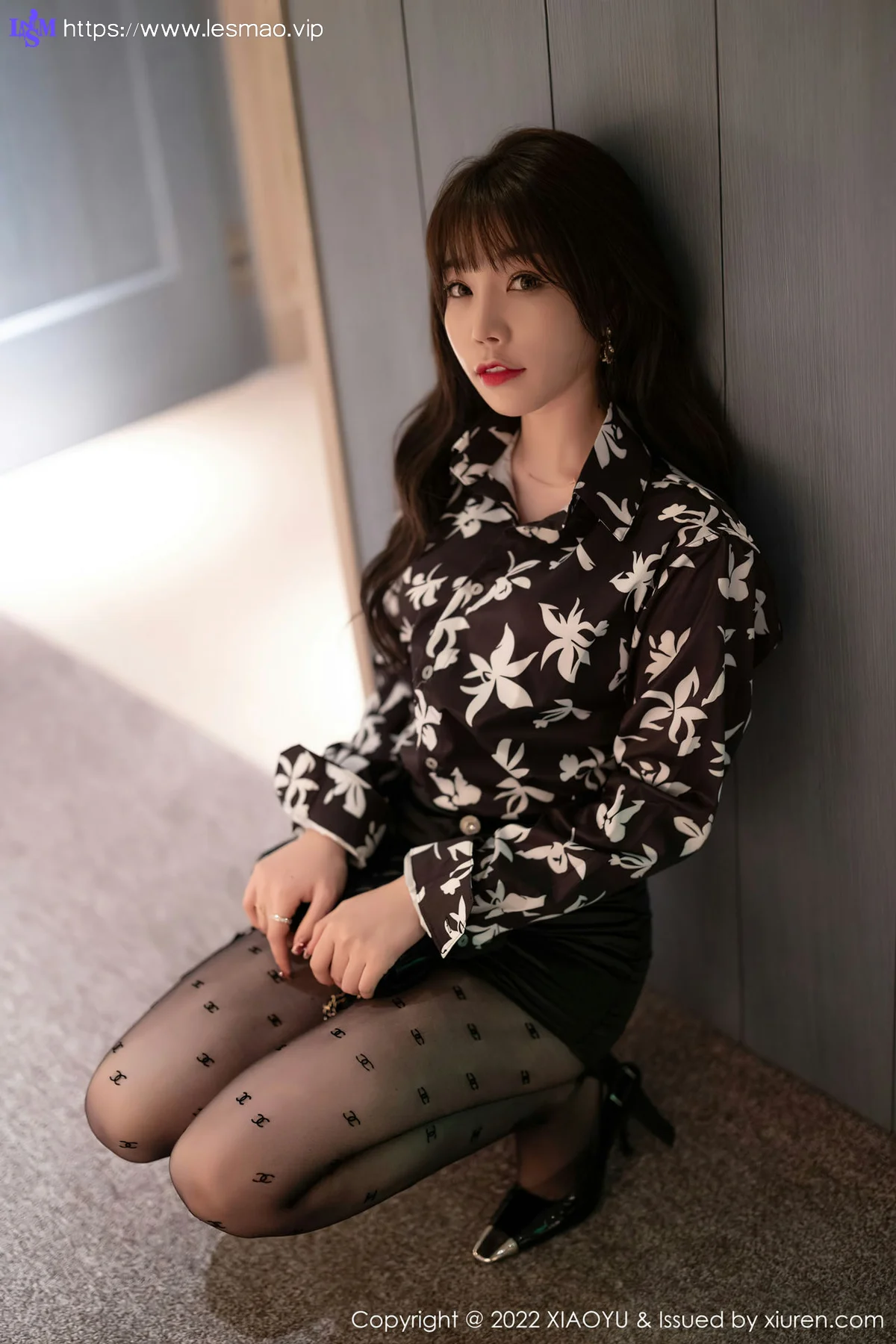 XIAOYU  语画界 Vol.693 诱人黑丝 芝芝Booty 私房写真22 - 12